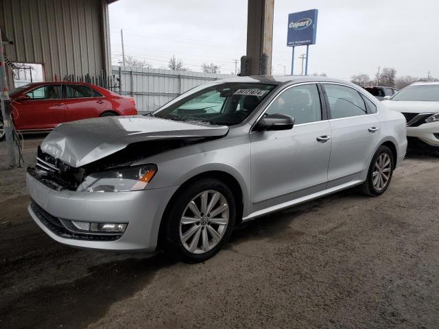 VOLKSWAGEN PASSAT SEL 2013 1vwcp7a30dc148466