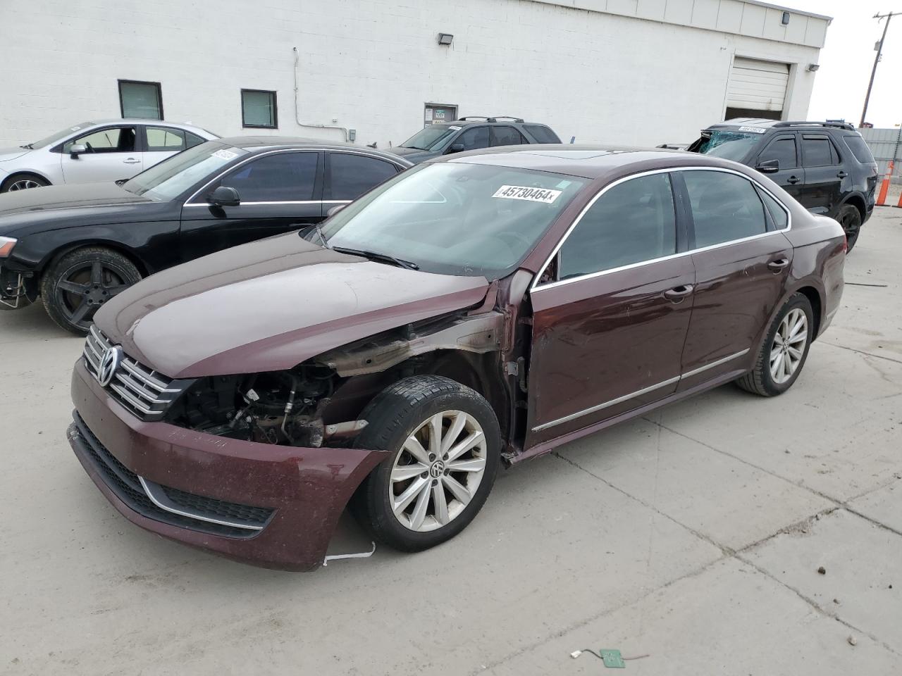 VOLKSWAGEN PASSAT 2012 1vwcp7a31cc068737