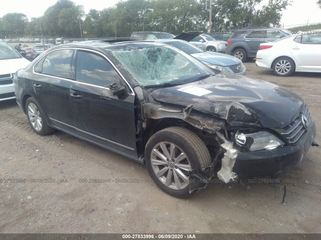 VOLKSWAGEN PASSAT 2012 1vwcp7a33cc100460