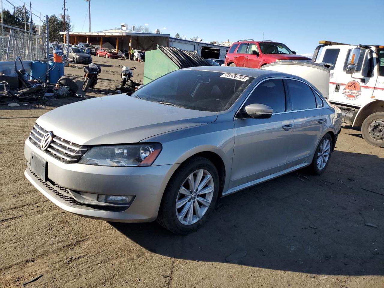 VOLKSWAGEN PASSAT 2013 1vwcp7a39dc146778