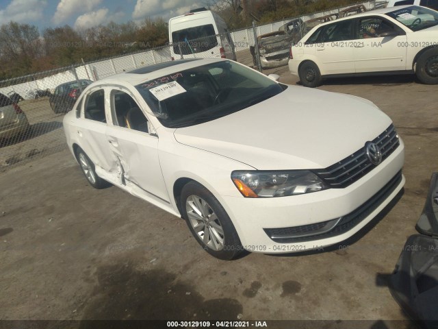 VOLKSWAGEN PASSAT 2012 1vwcp7a3xcc068381