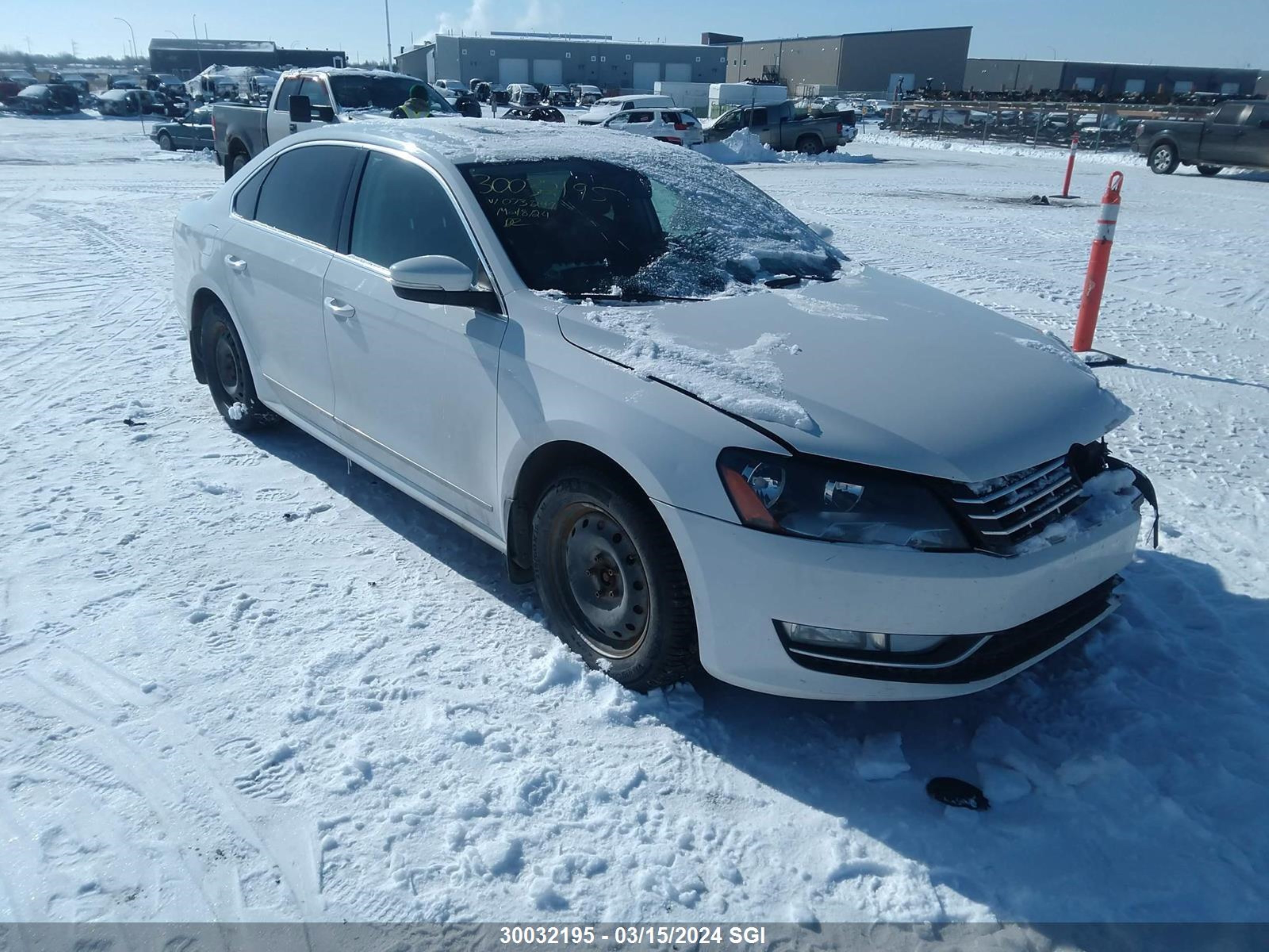 VOLKSWAGEN PASSAT 2015 1vwcs7a32fc073299