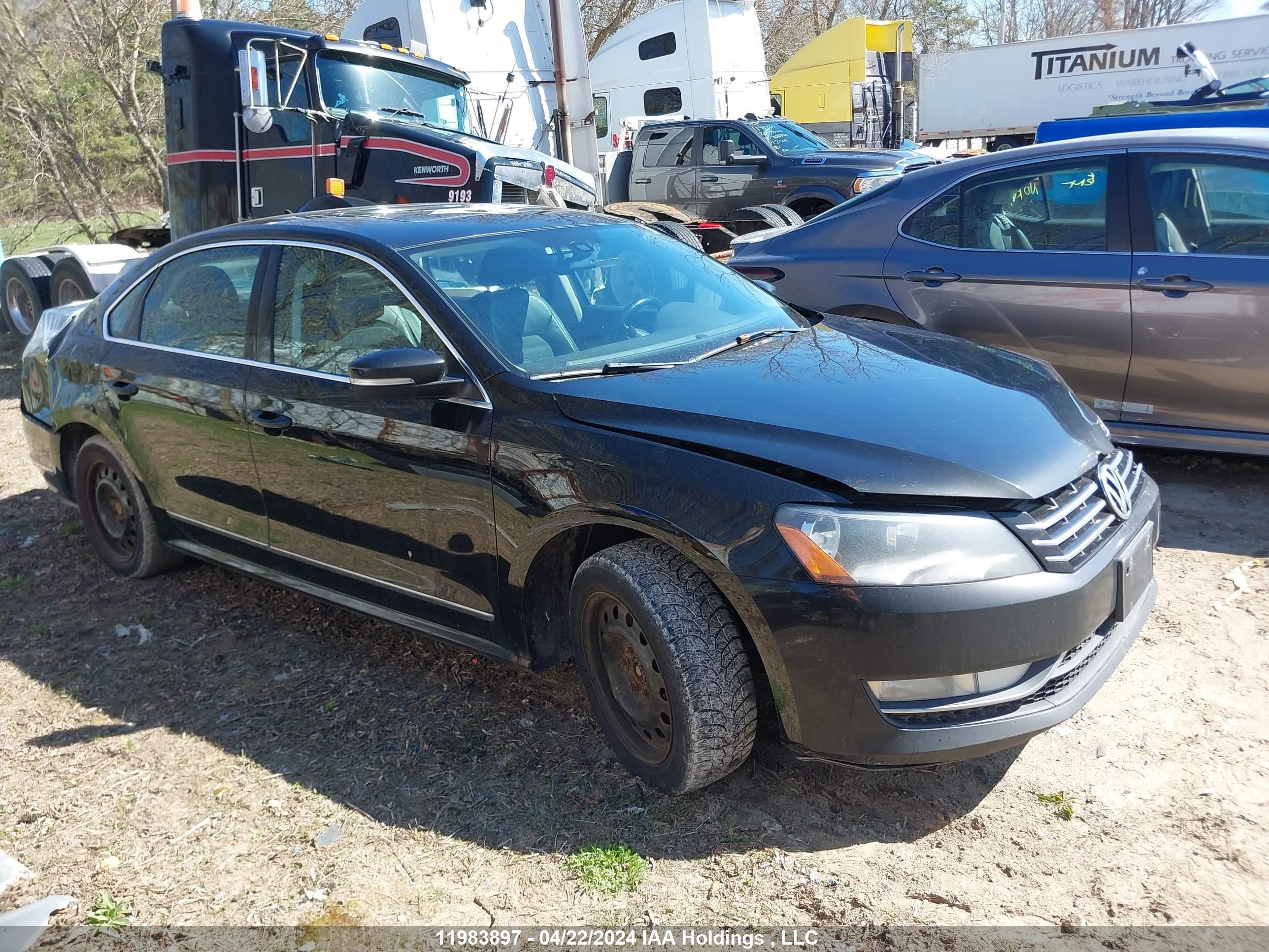 VOLKSWAGEN PASSAT 2014 1vwcs7a35ec075207