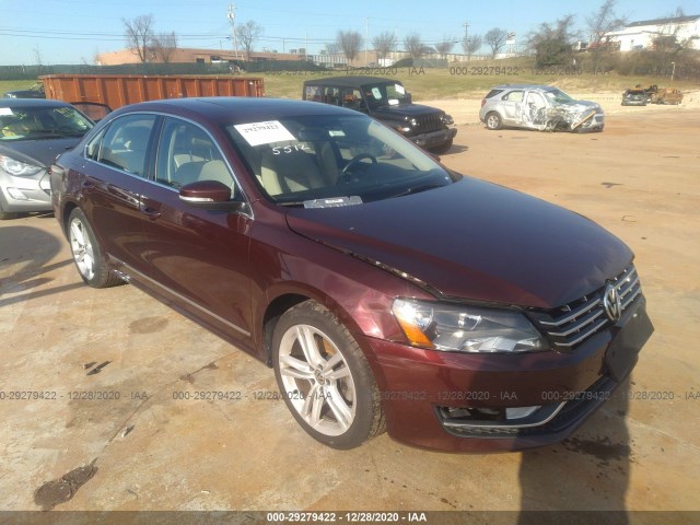 VOLKSWAGEN PASSAT 2013 1vwct7a30ec015512