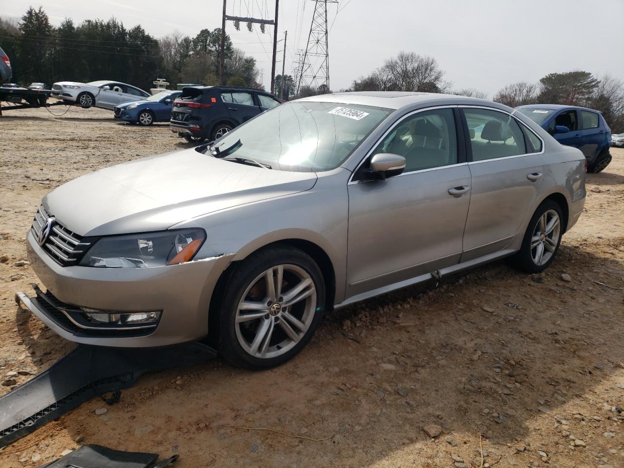 VOLKSWAGEN PASSAT 2014 1vwct7a31ec075766