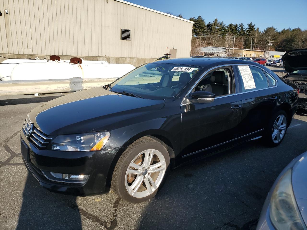 VOLKSWAGEN PASSAT 2013 1vwct7a33ec010787