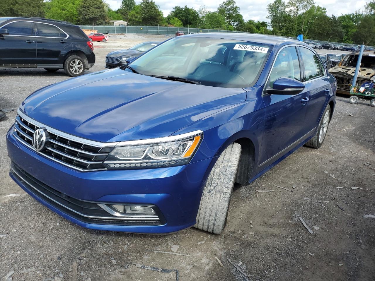 VOLKSWAGEN PASSAT 2017 1vwct7a38hc073582