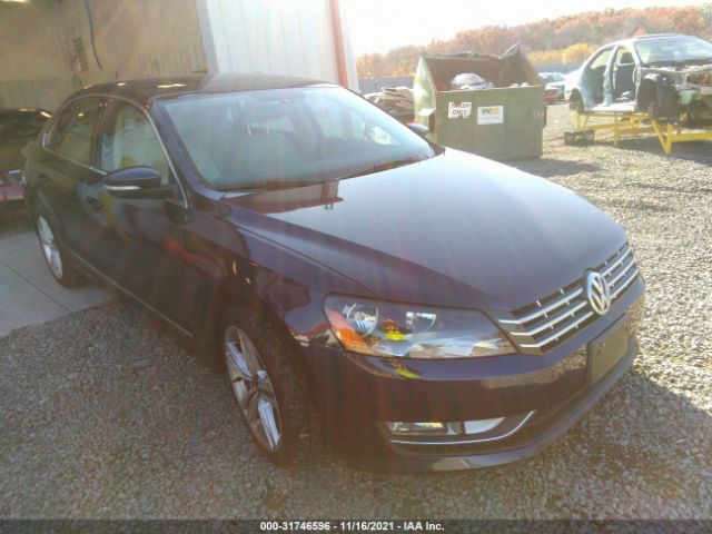 VOLKSWAGEN PASSAT 2013 1vwct7a39ec017629