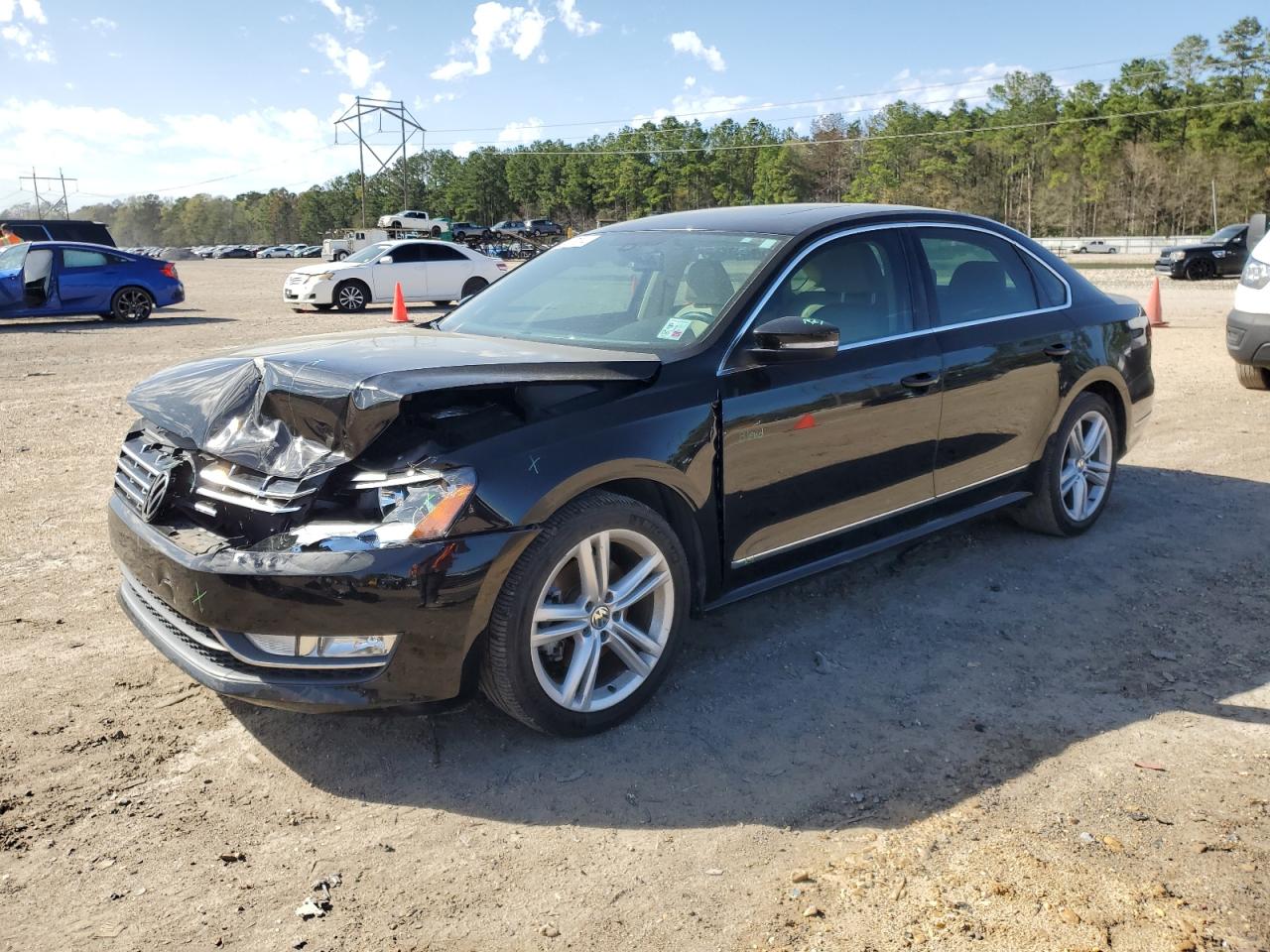 VOLKSWAGEN PASSAT 2015 1vwcv7a30fc020284