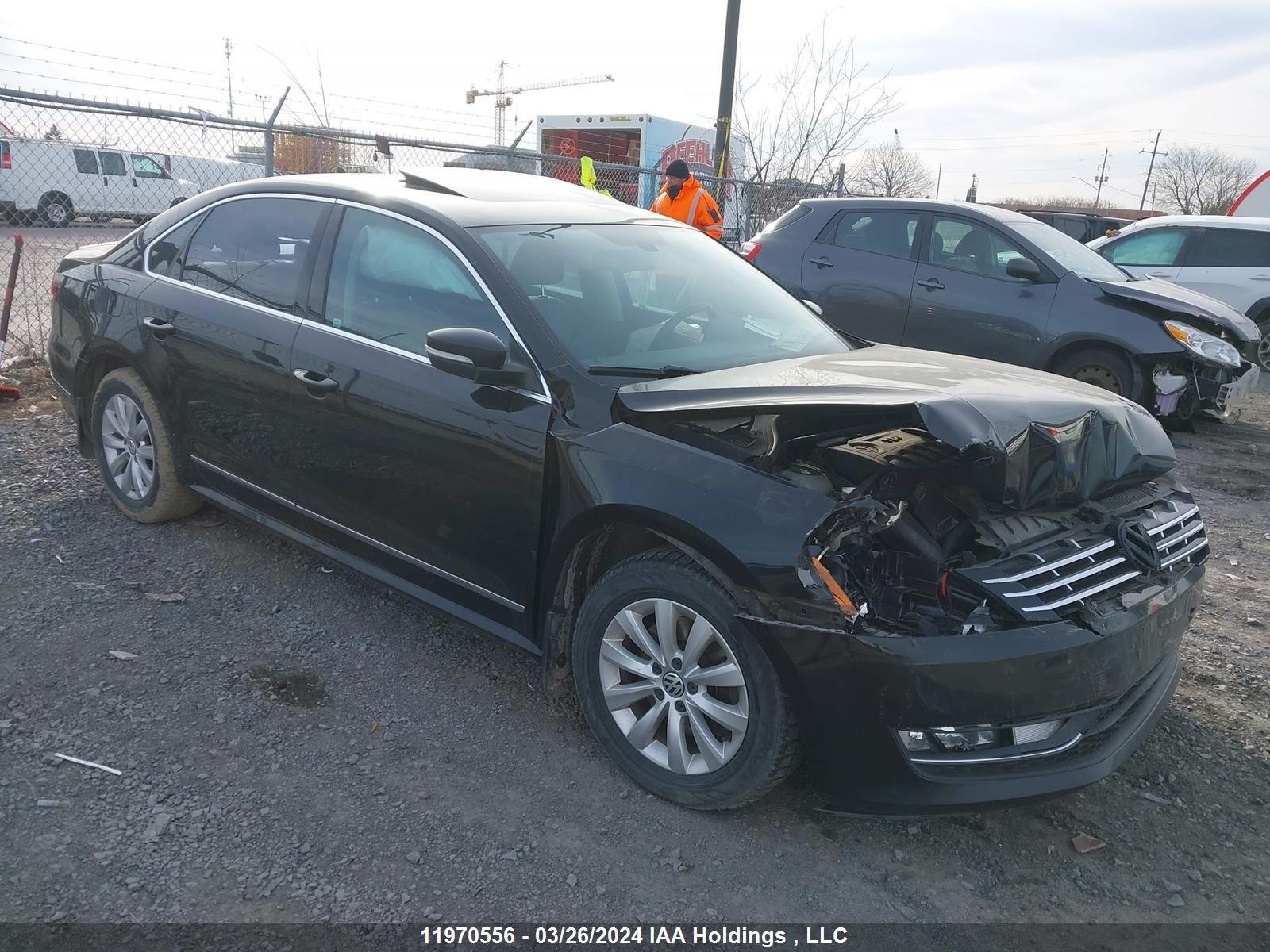 VOLKSWAGEN PASSAT 2015 1vwcv7a35fc055189