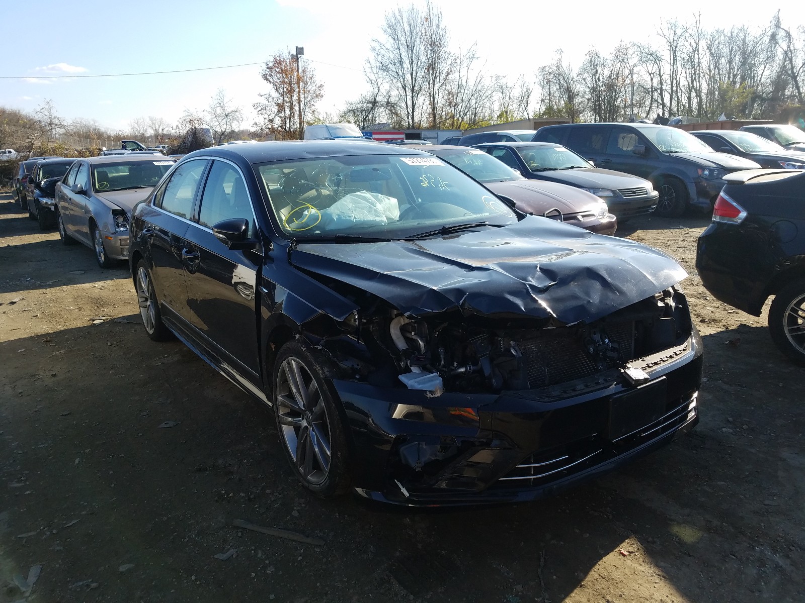 VOLKSWAGEN PASSAT 2017 1vwdt7a36hc028371