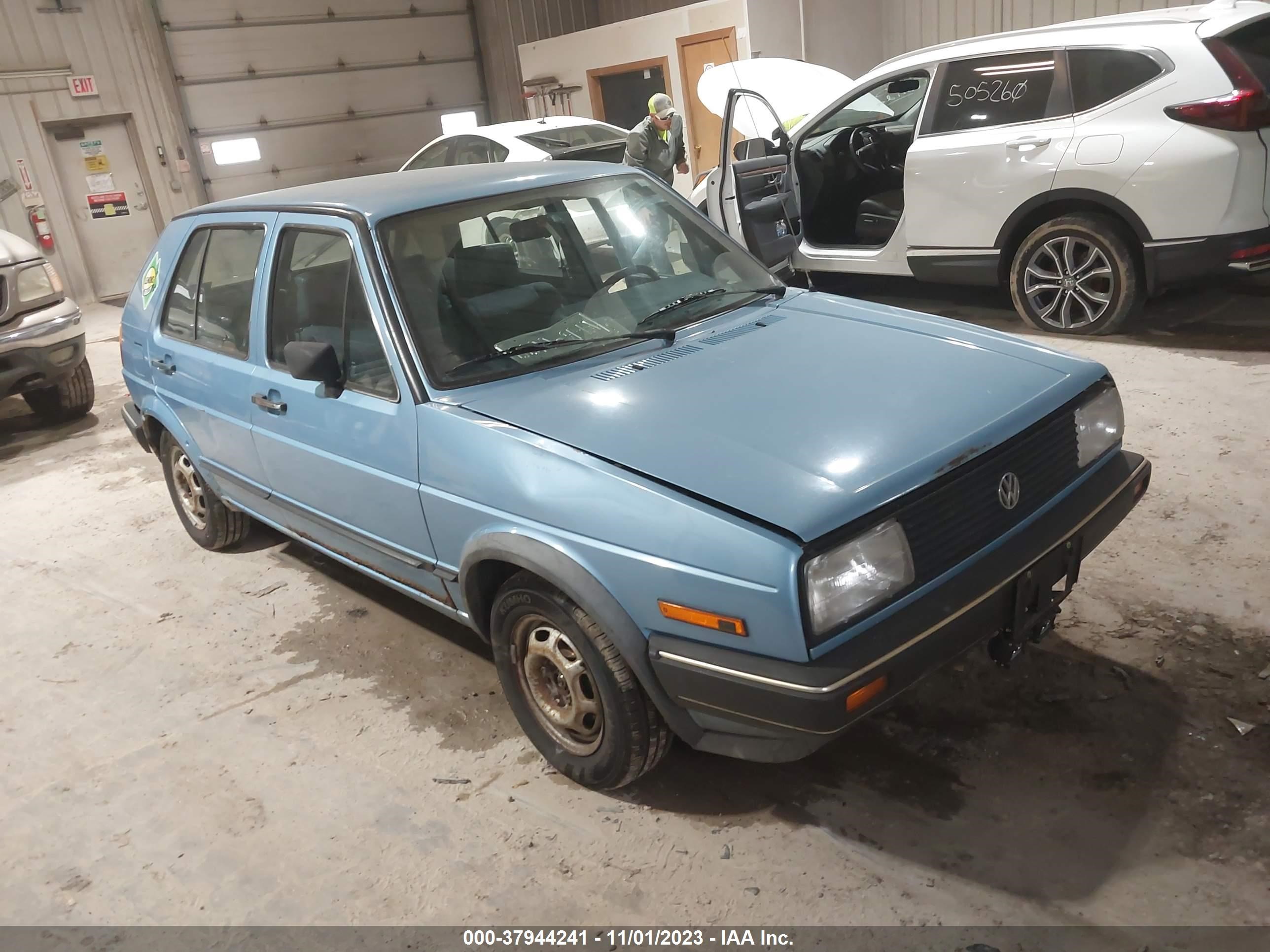 VOLKSWAGEN GOLF 1986 1vweg0178gv083944