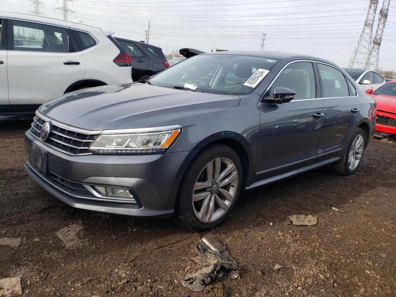 VOLKSWAGEN PASSAT 2016 1vwgt7a32hc012178