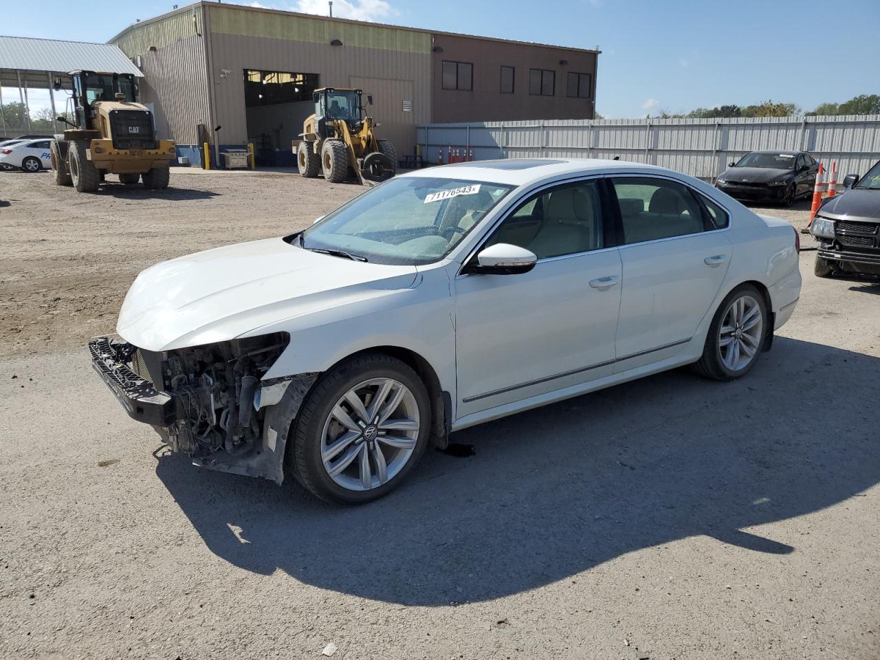 VOLKSWAGEN PASSAT 2017 1vwgt7a33hc006647