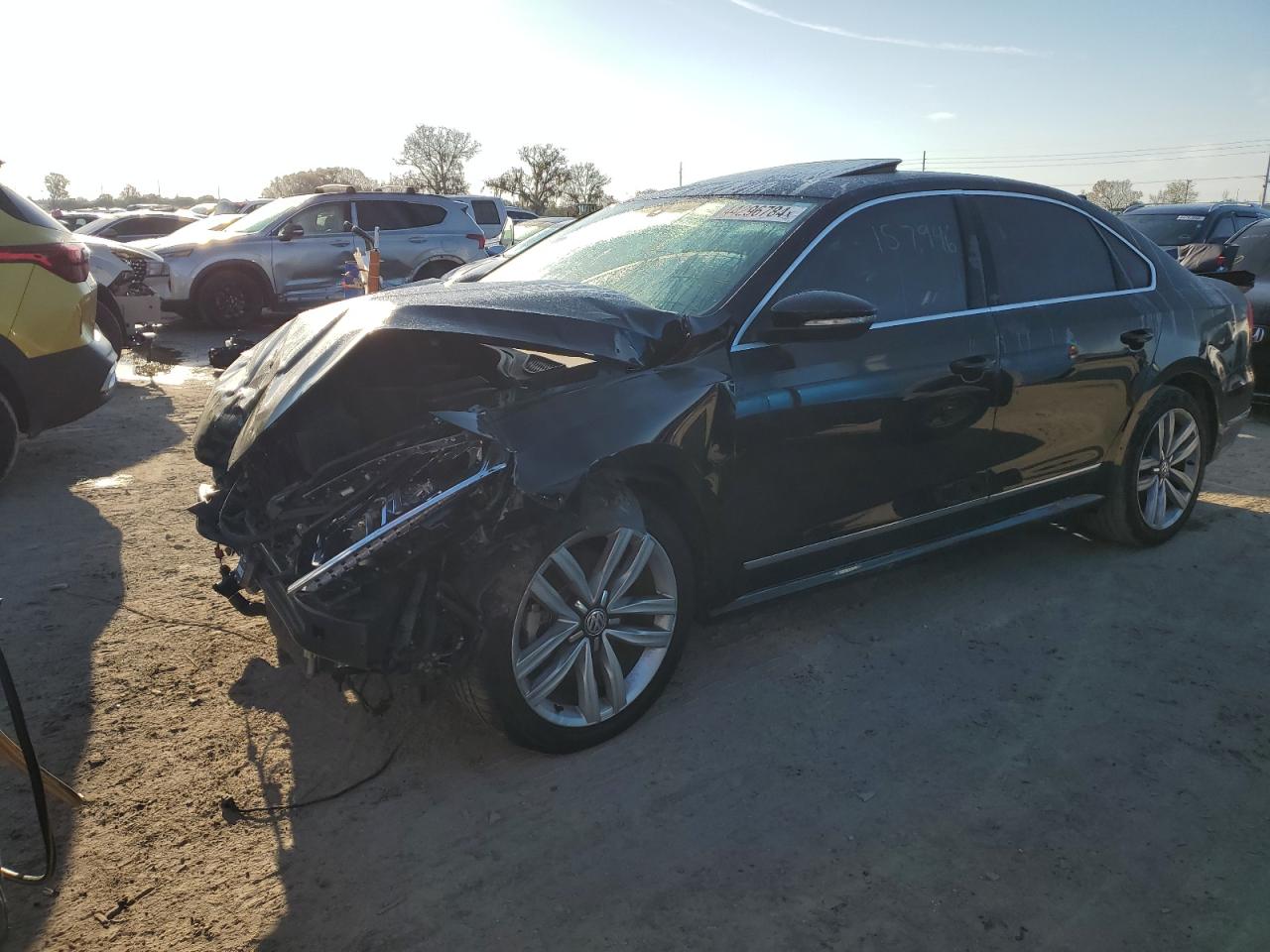 VOLKSWAGEN PASSAT 2017 1vwgt7a36hc029842