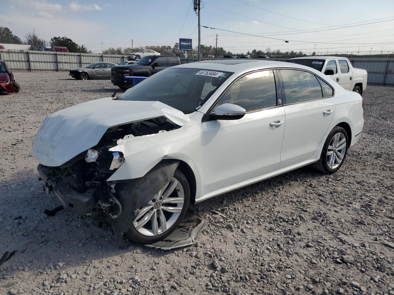 VOLKSWAGEN PASSAT 2019 1vwla7a33kc013416