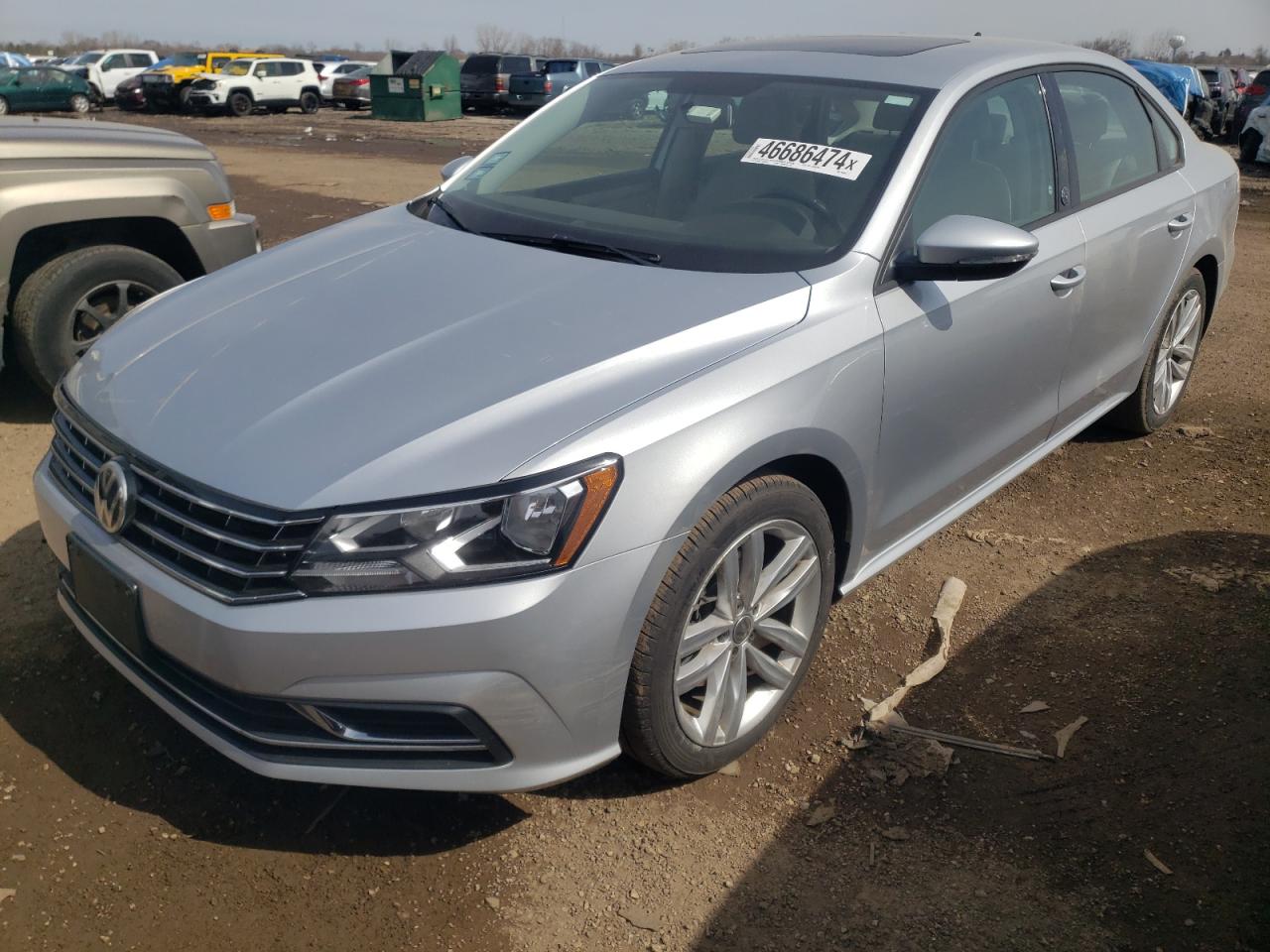 VOLKSWAGEN PASSAT 2019 1vwla7a3xkc000842