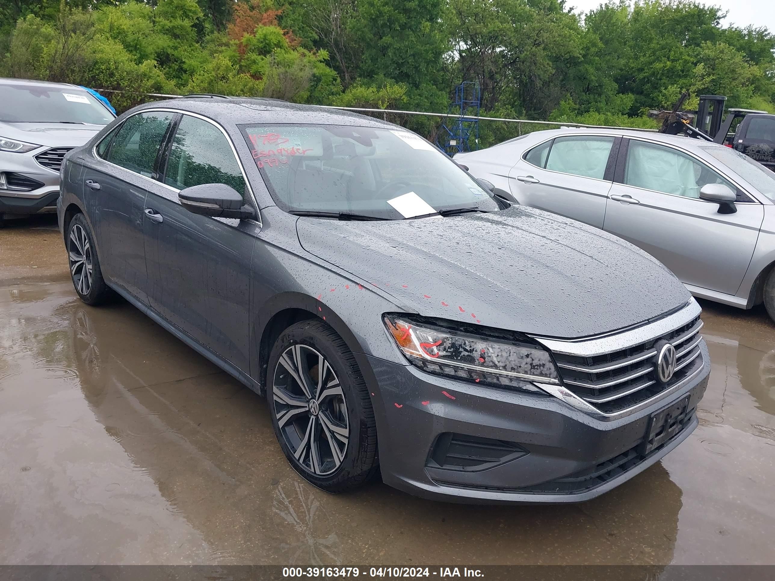 VOLKSWAGEN PASSAT 2021 1vwsa7a35mc010113