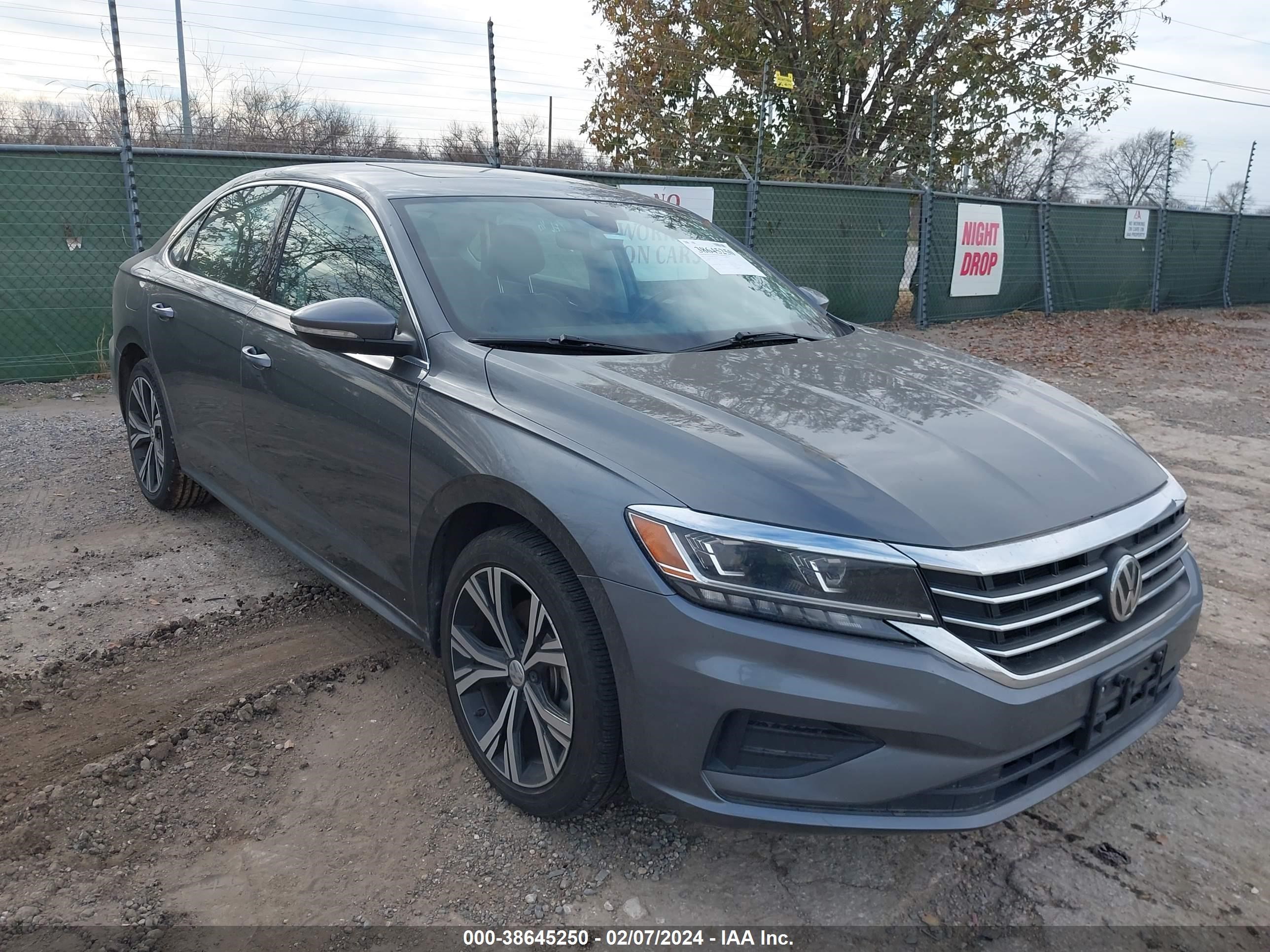 VOLKSWAGEN PASSAT 2021 1vwsa7a37mc002479