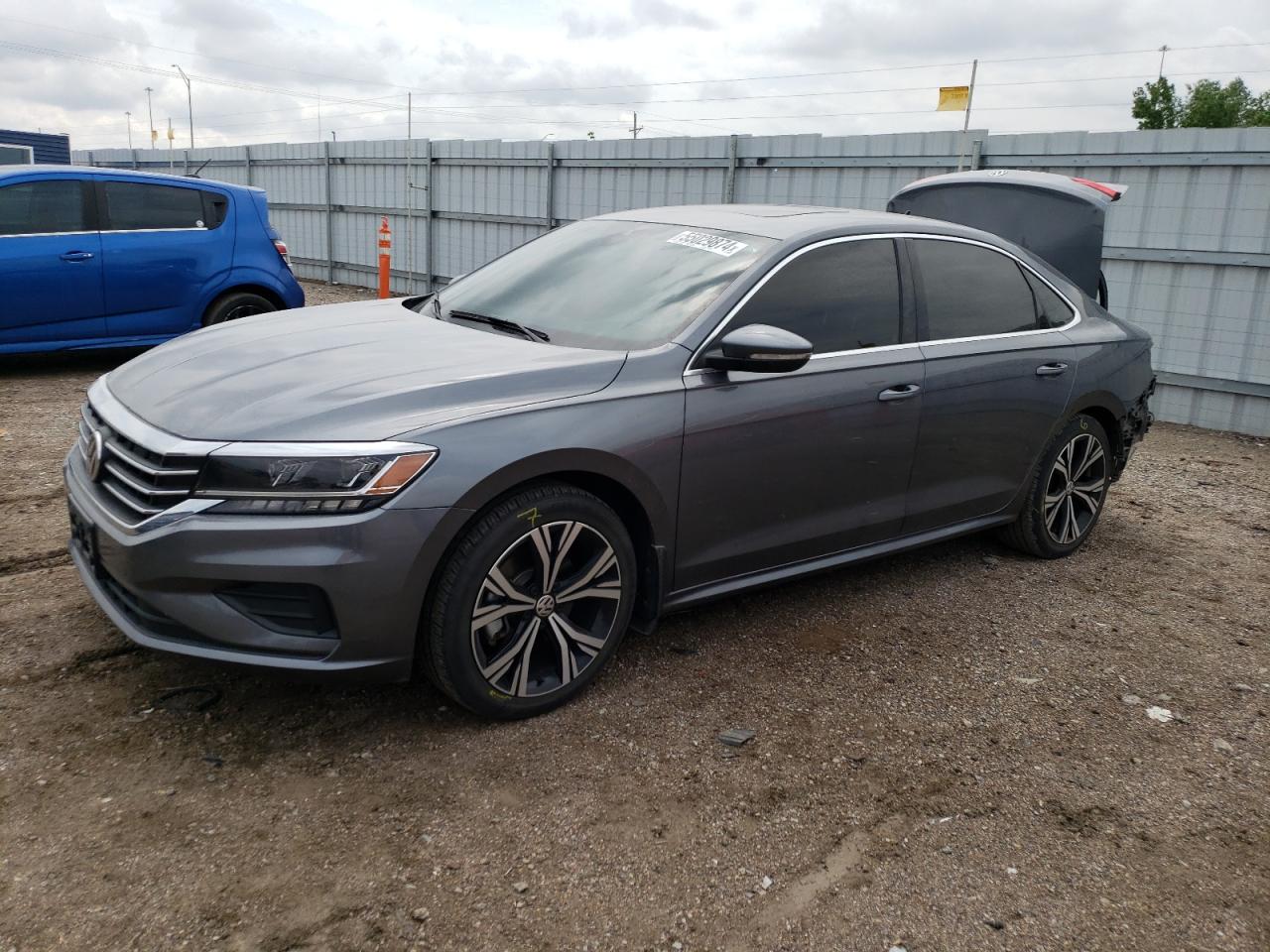 VOLKSWAGEN PASSAT 2021 1vwsa7a39mc016030