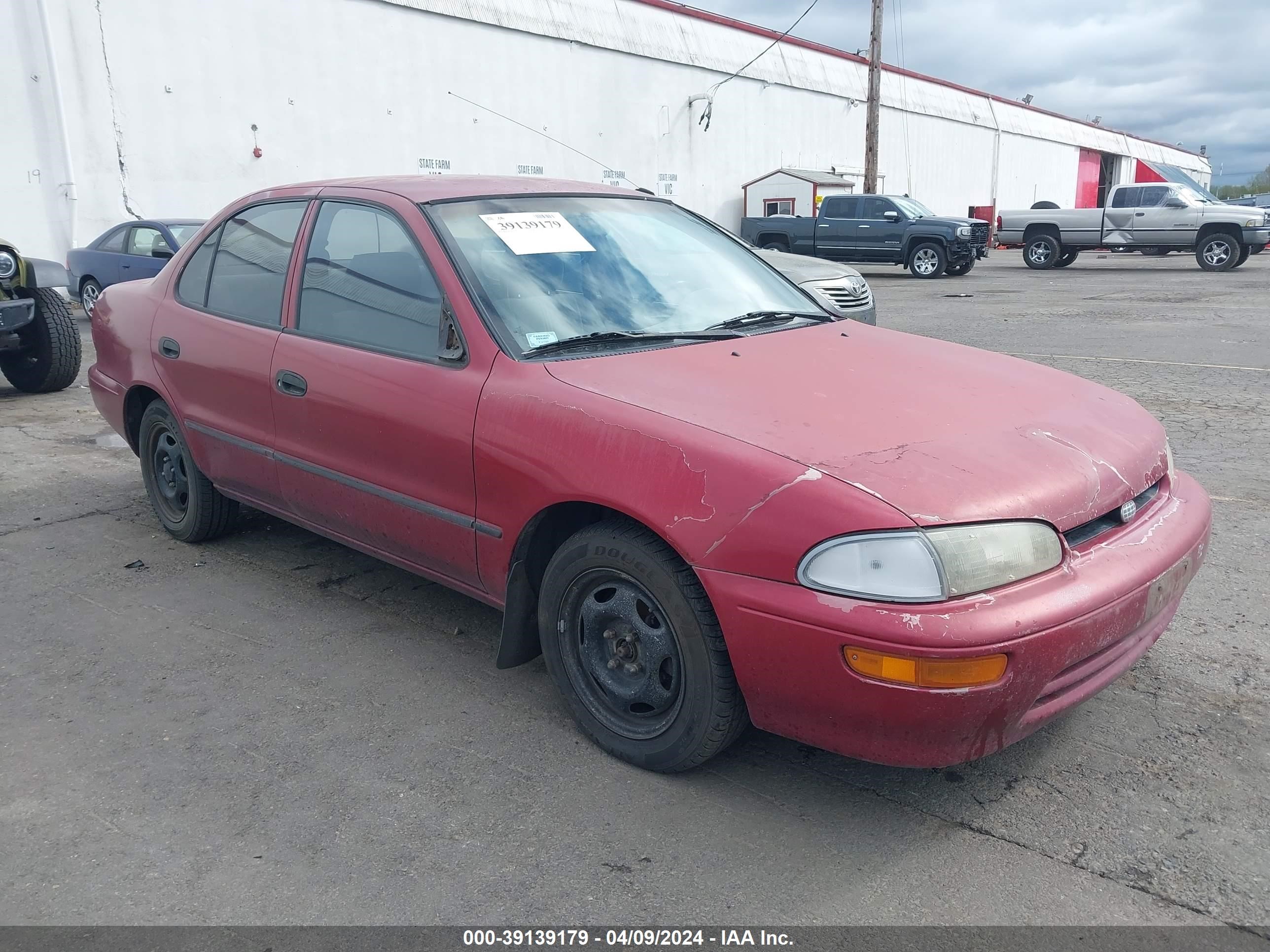 GEO PRIZM 1996 1y1sk5267tz003362