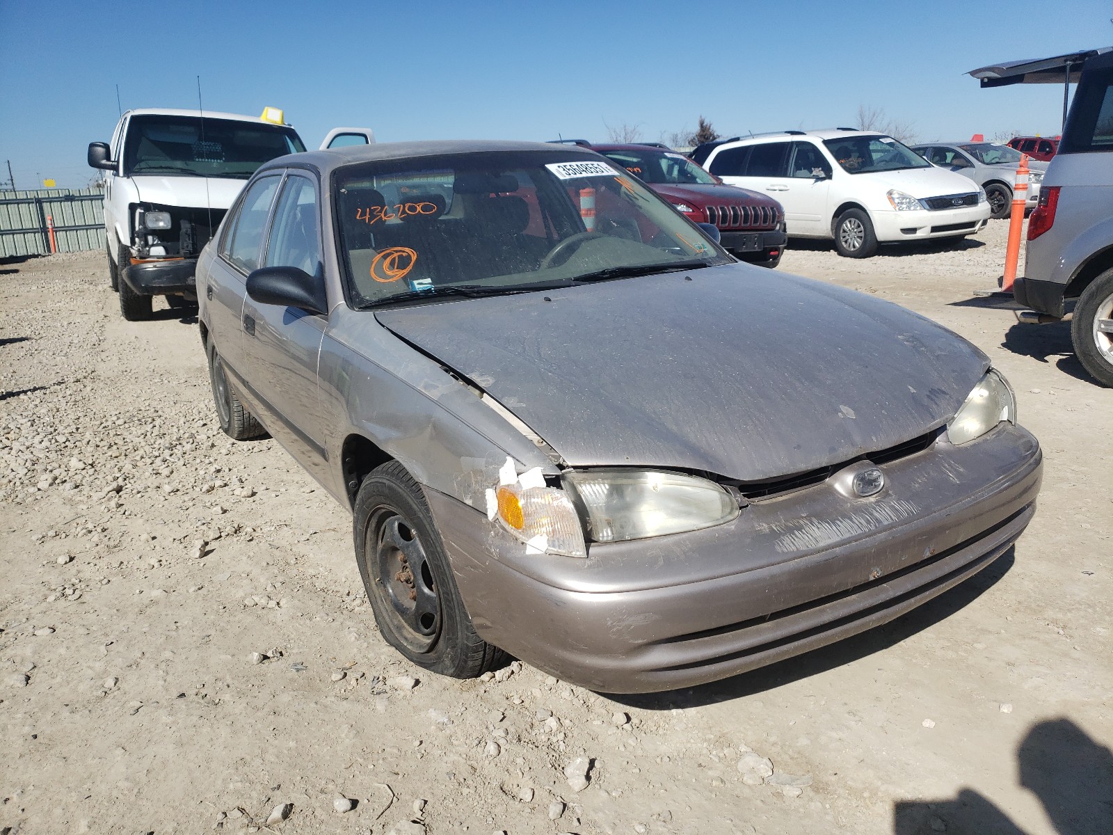 CHEVROLET GEO PRIZM 2001 1y1sk52801z436200