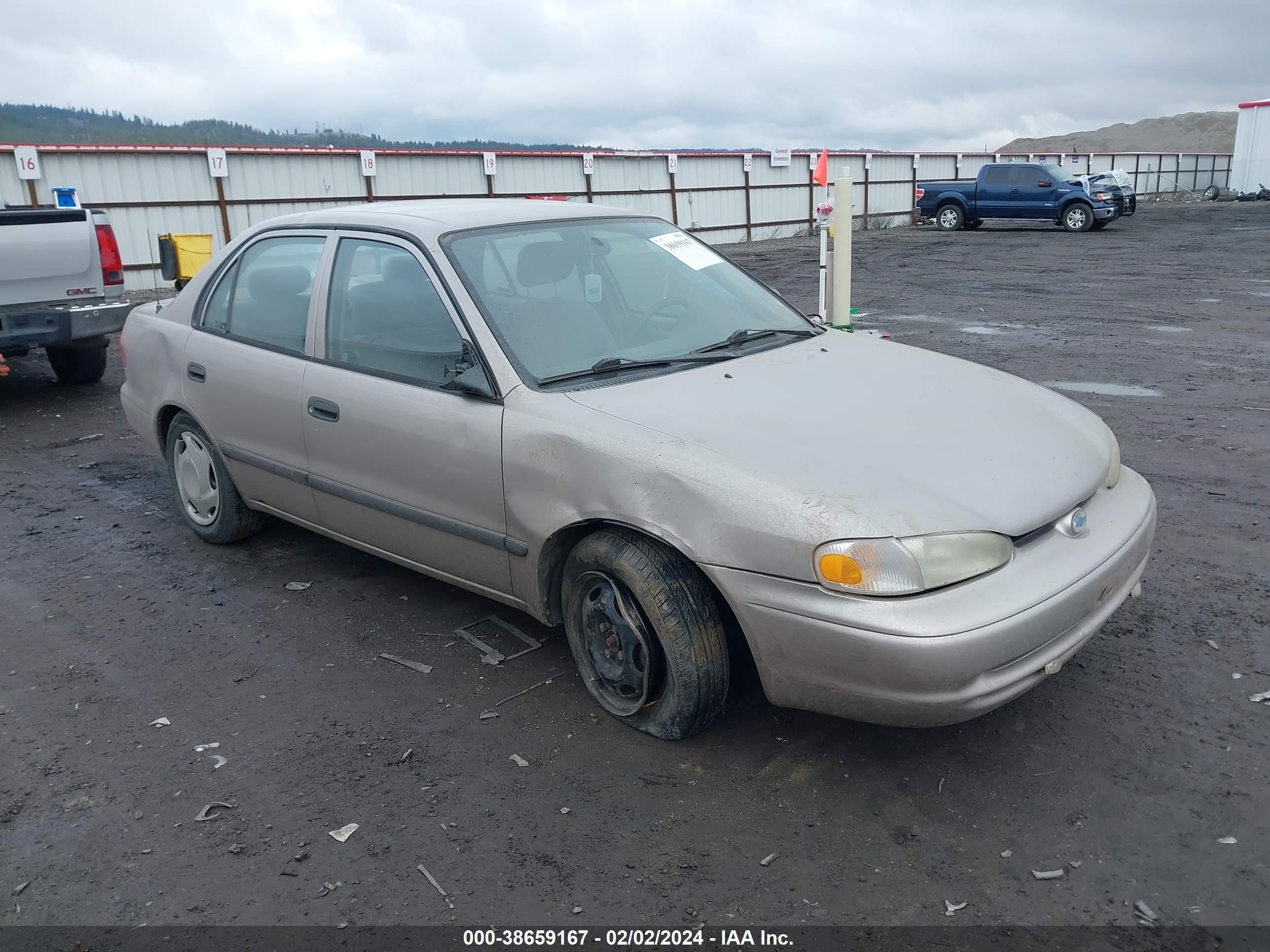 CHEVROLET PRIZM 2001 1y1sk52821z446548