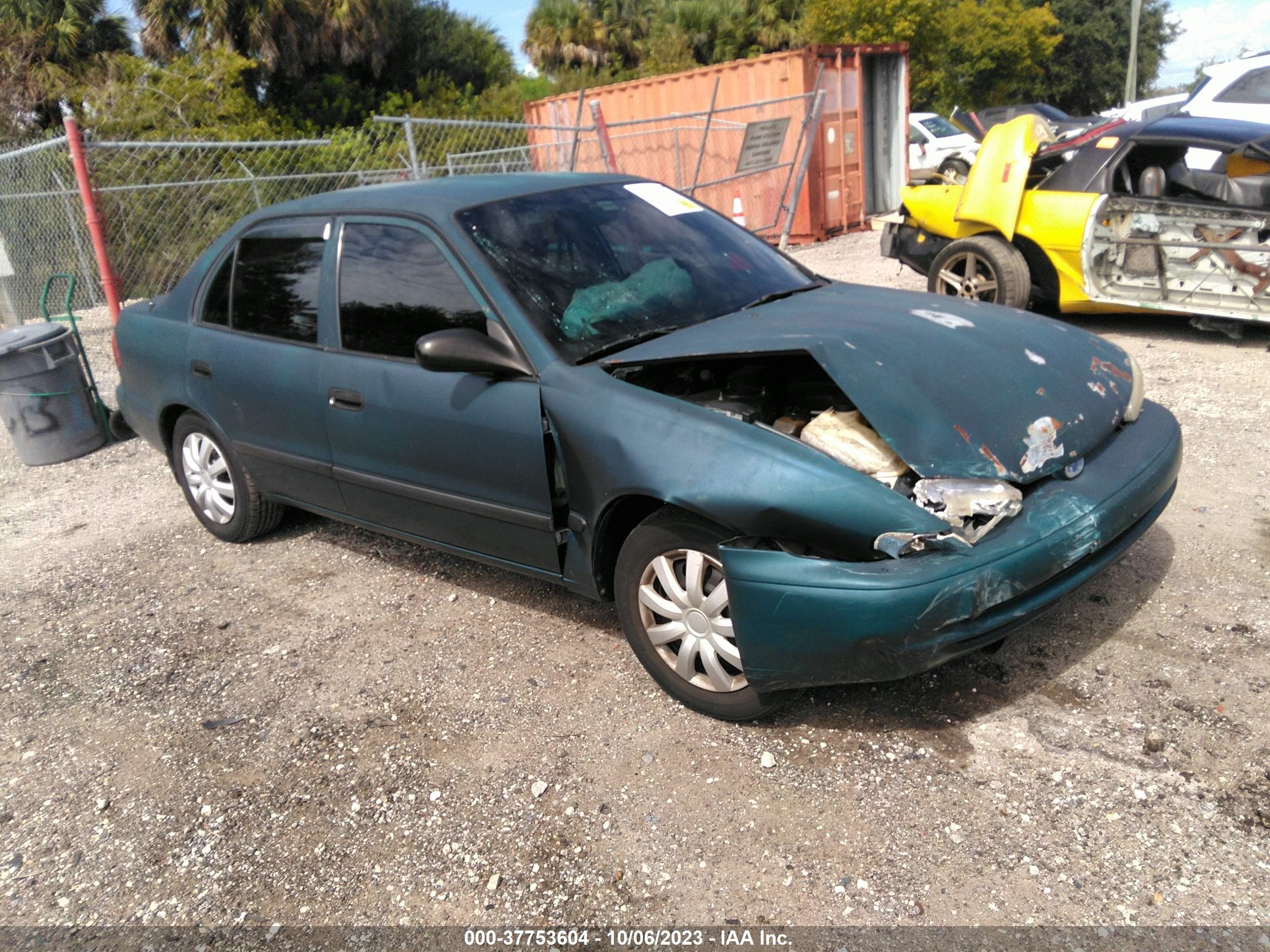 CHEVROLET PRIZM 2000 1y1sk5285yz430841