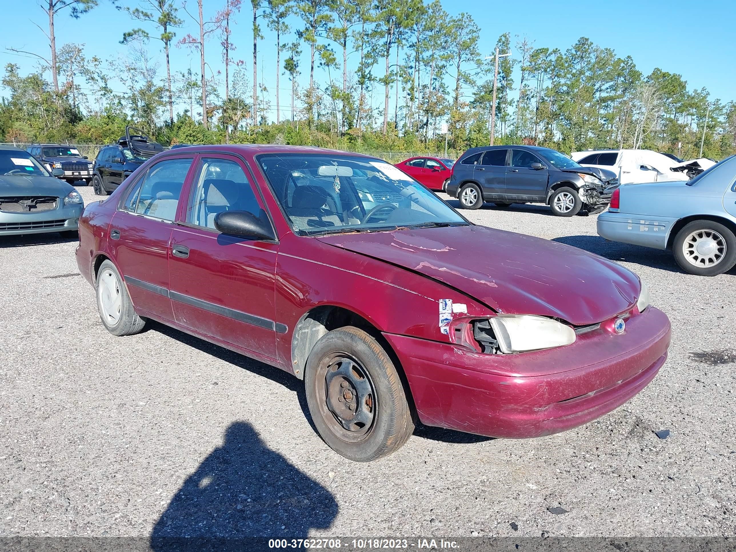 CHEVROLET PRIZM 2000 1y1sk5286yz422893