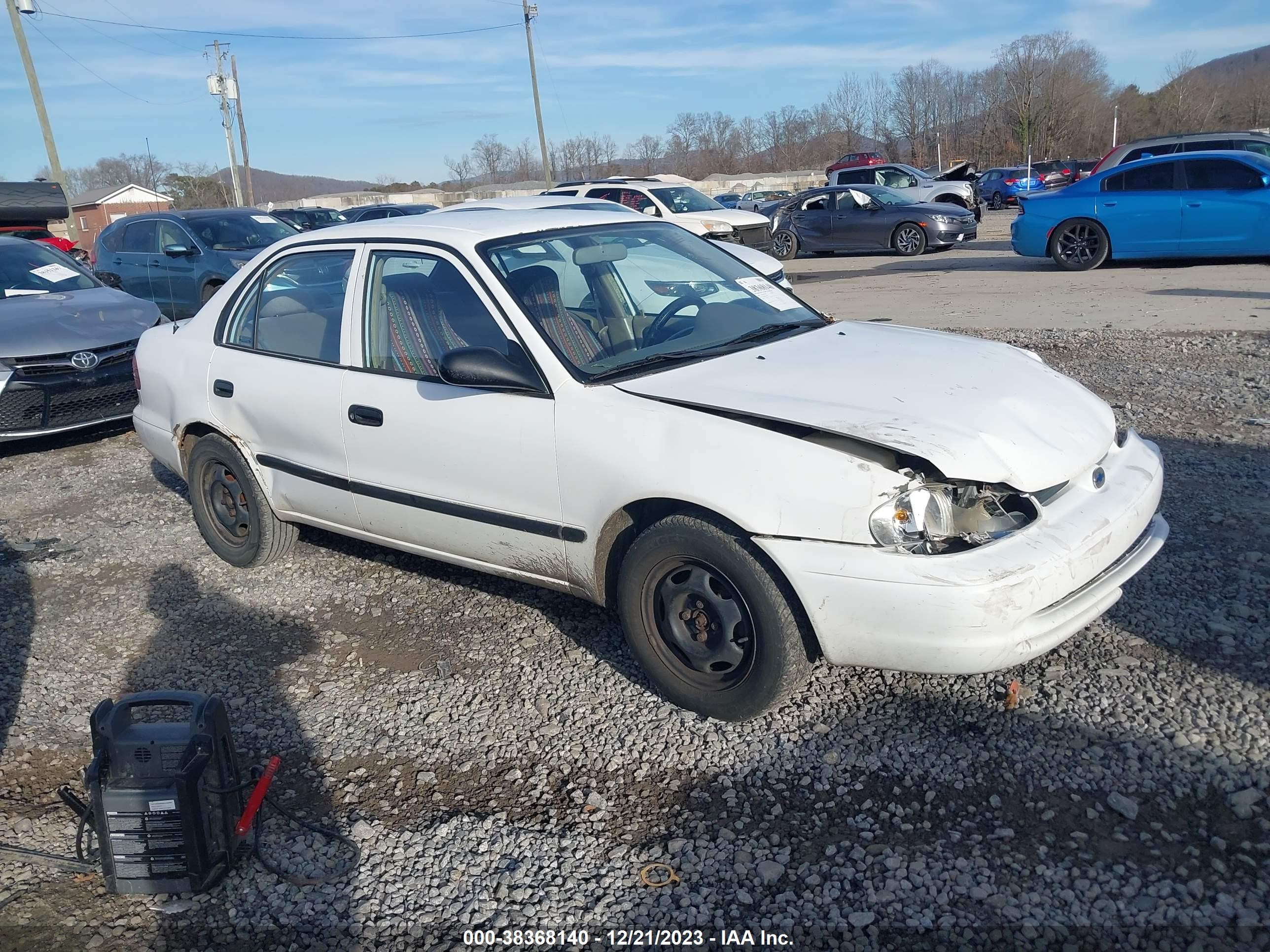 CHEVROLET PRIZM 2000 1y1sk5288yz408266