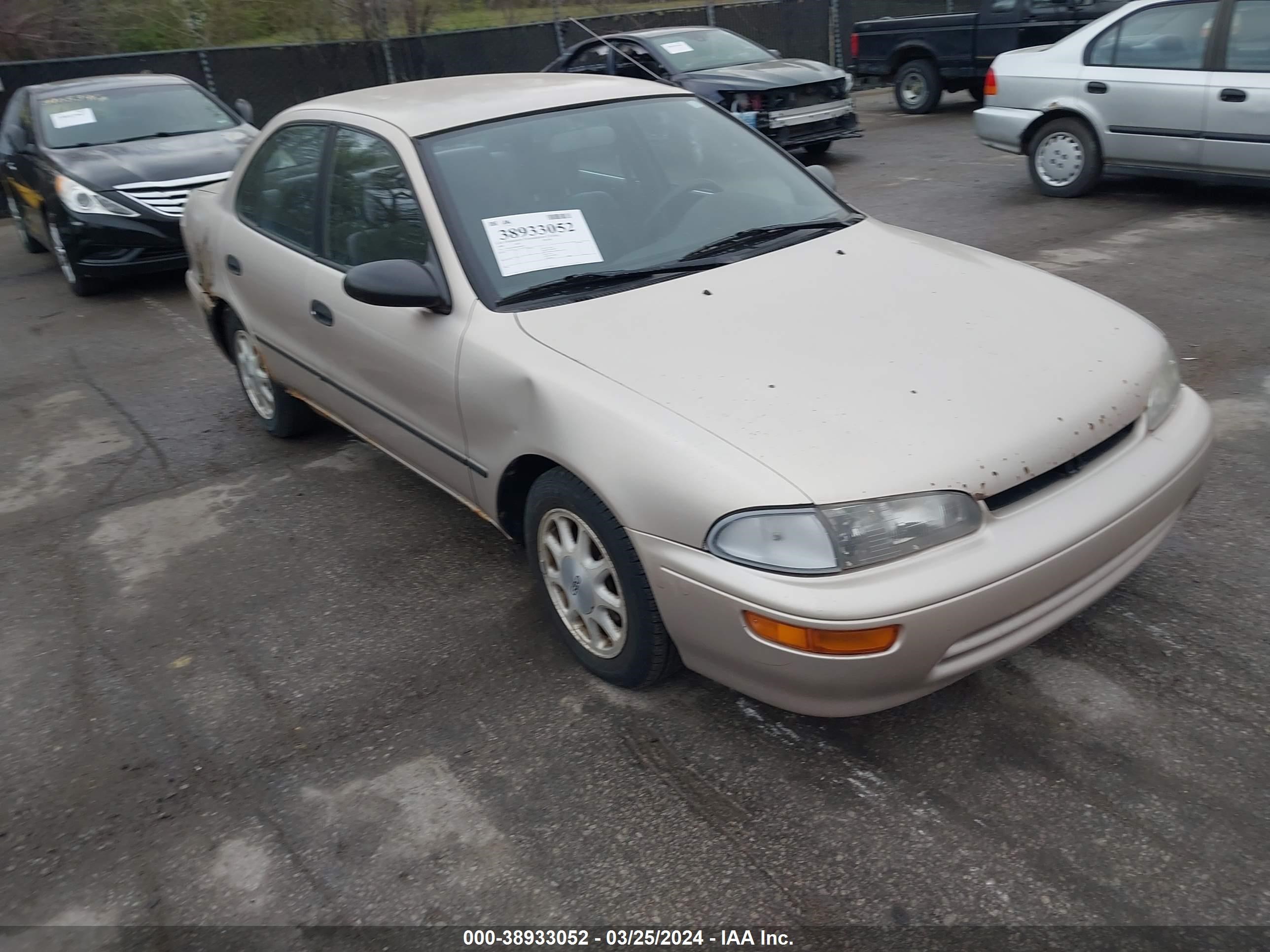 GEO PRIZM 1994 1y1sk5360rz084874