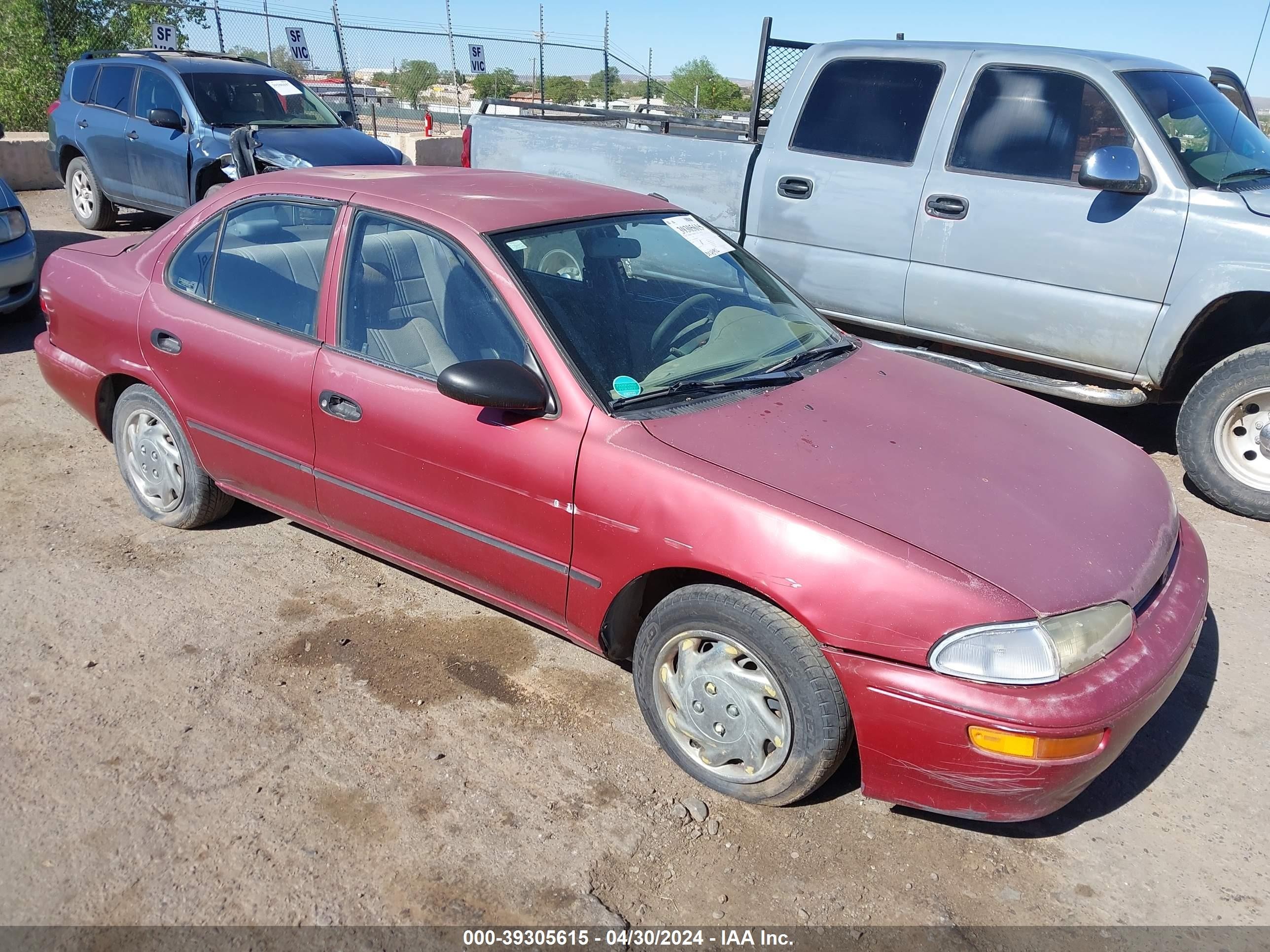 GEO PRIZM 1994 1y1sk5363rz004368