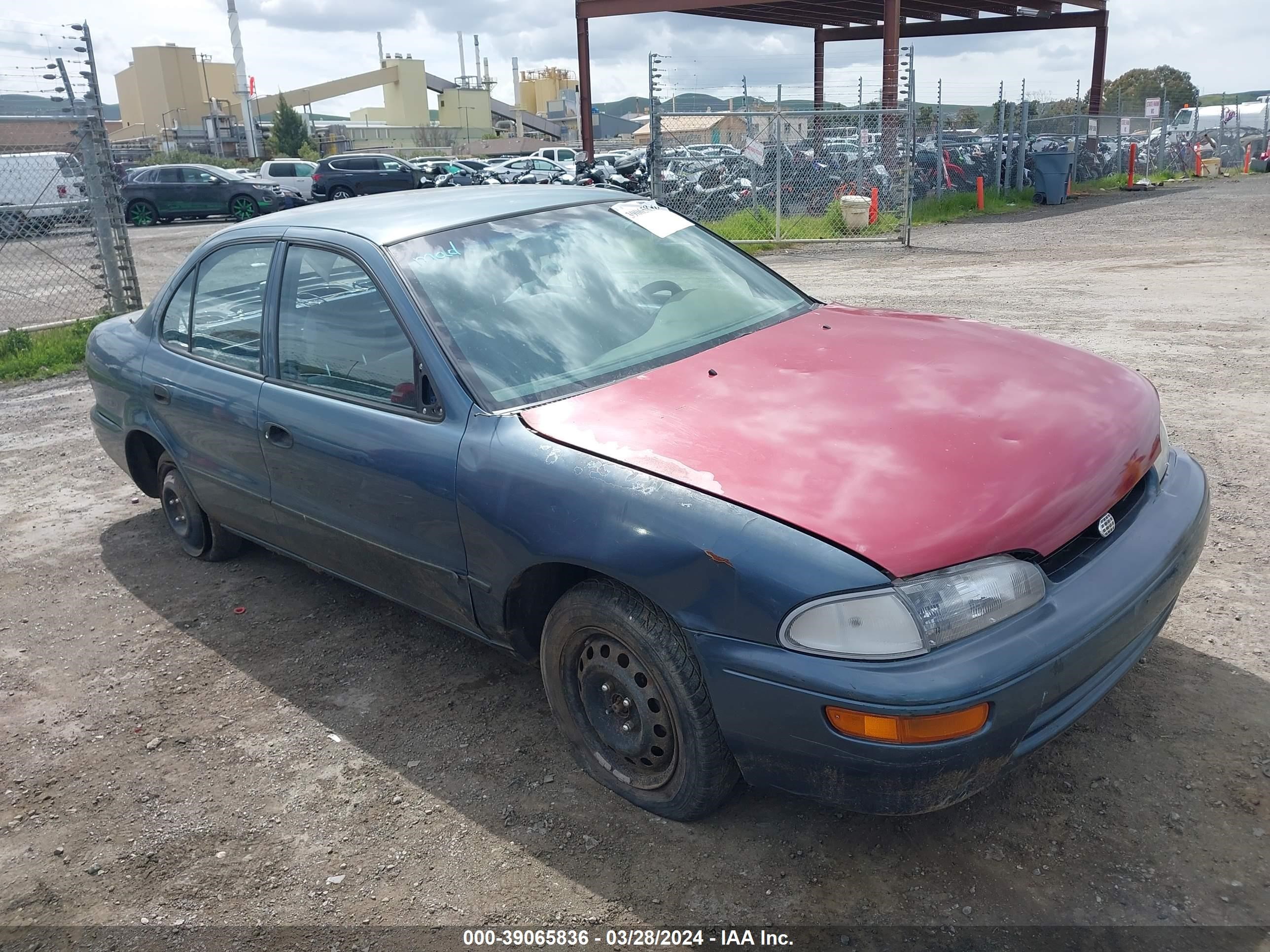 GEO PRIZM 1993 1y1sk5367pz023549