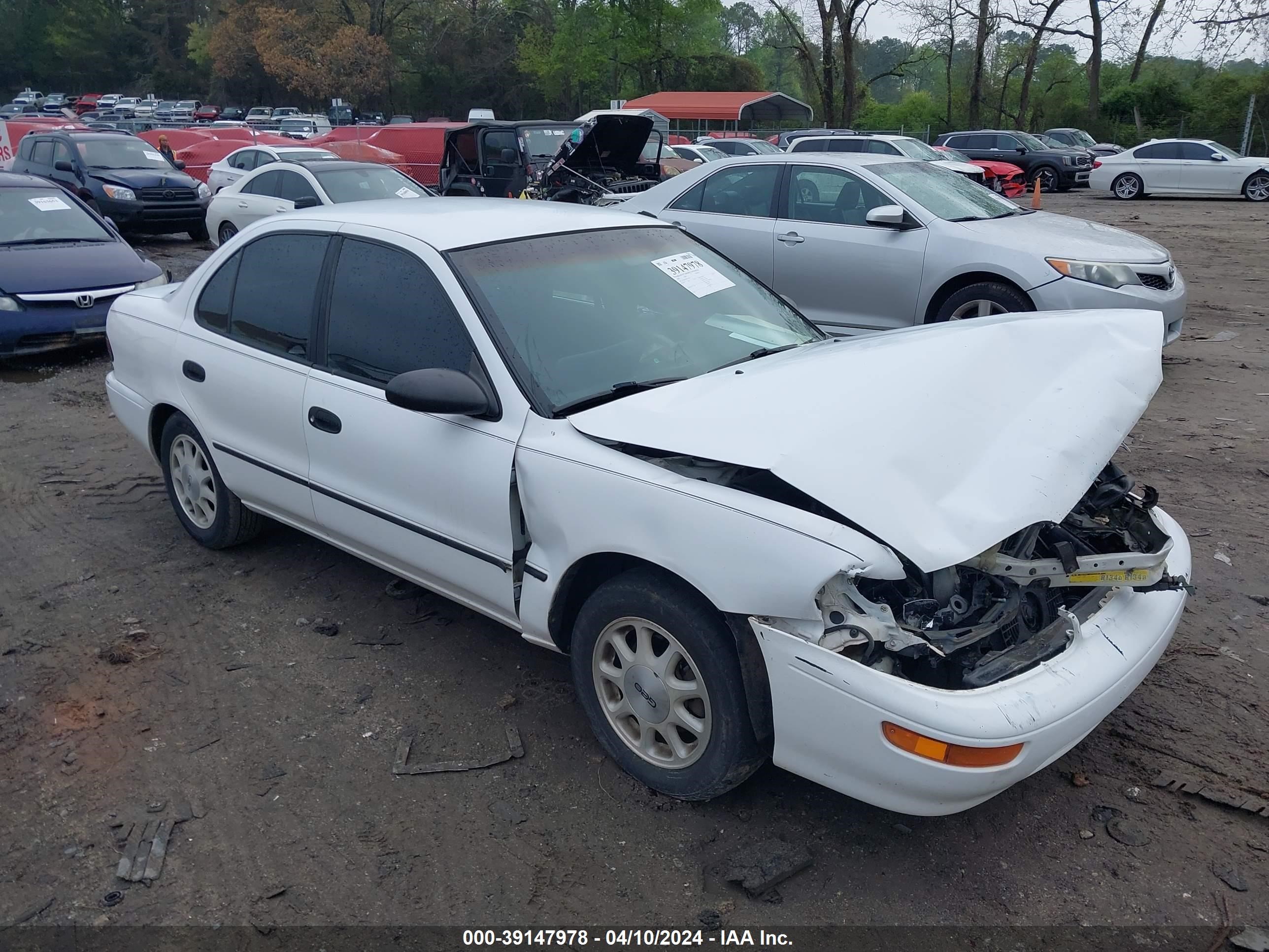 GEO PRIZM 1994 1y1sk5380rz105269