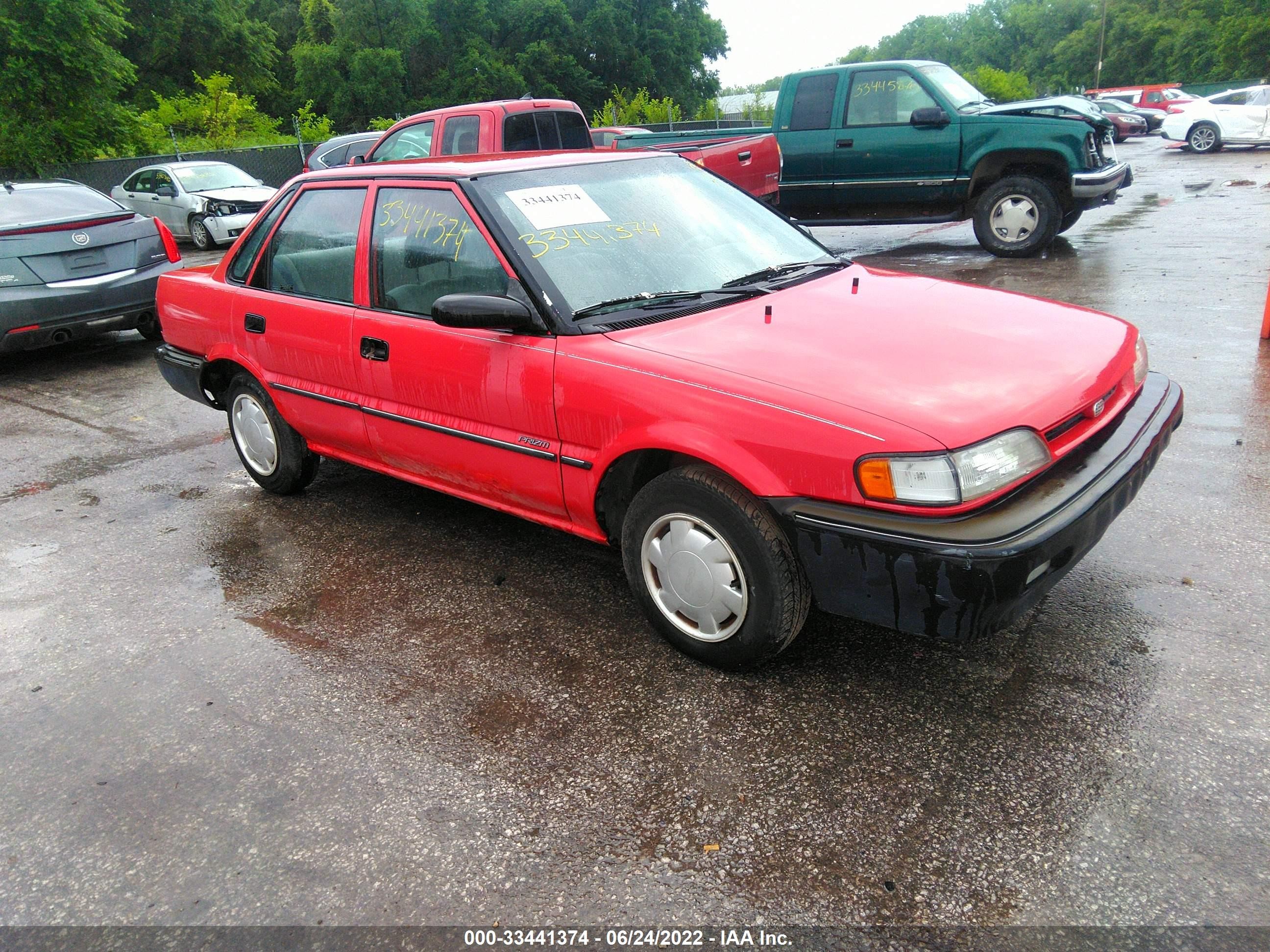 GEO PRIZM 1992 1y1sk5465nz005904