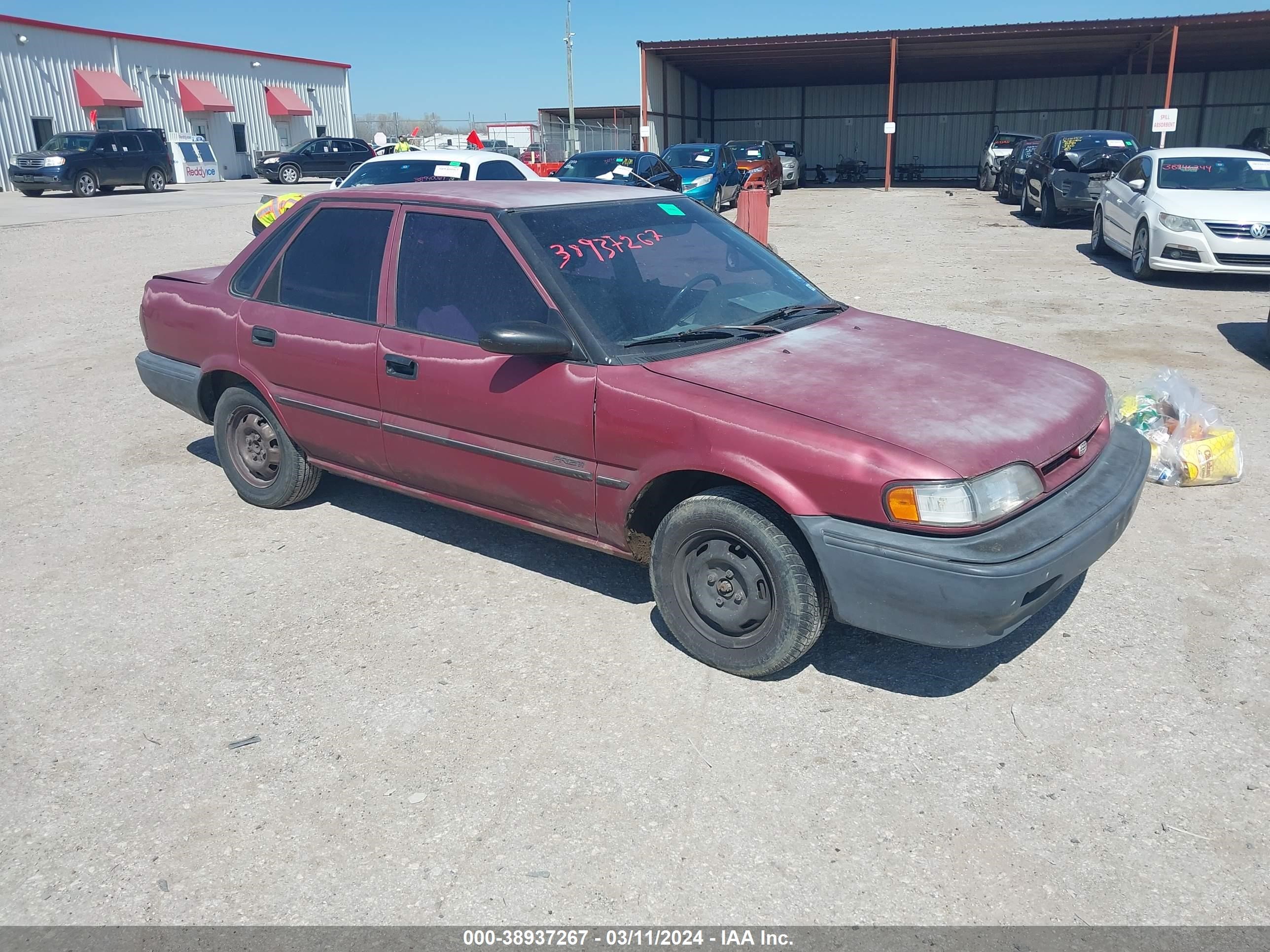 GEO PRIZM 1992 1y1sk5469nz078354