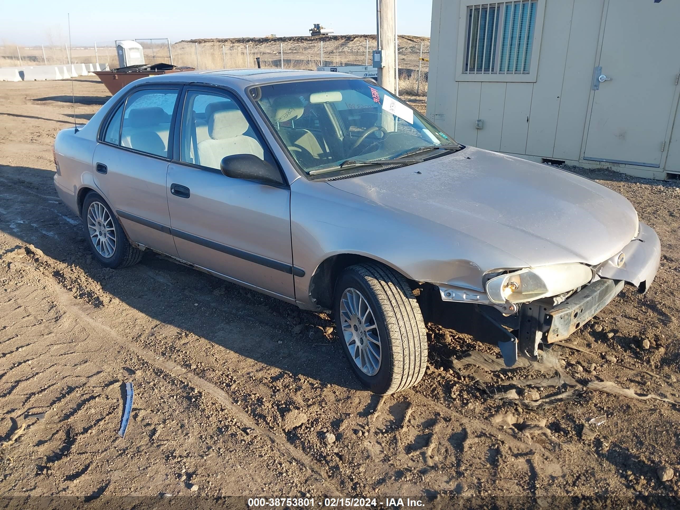 CHEVROLET PRIZM 2000 1y1sk5485yz407024