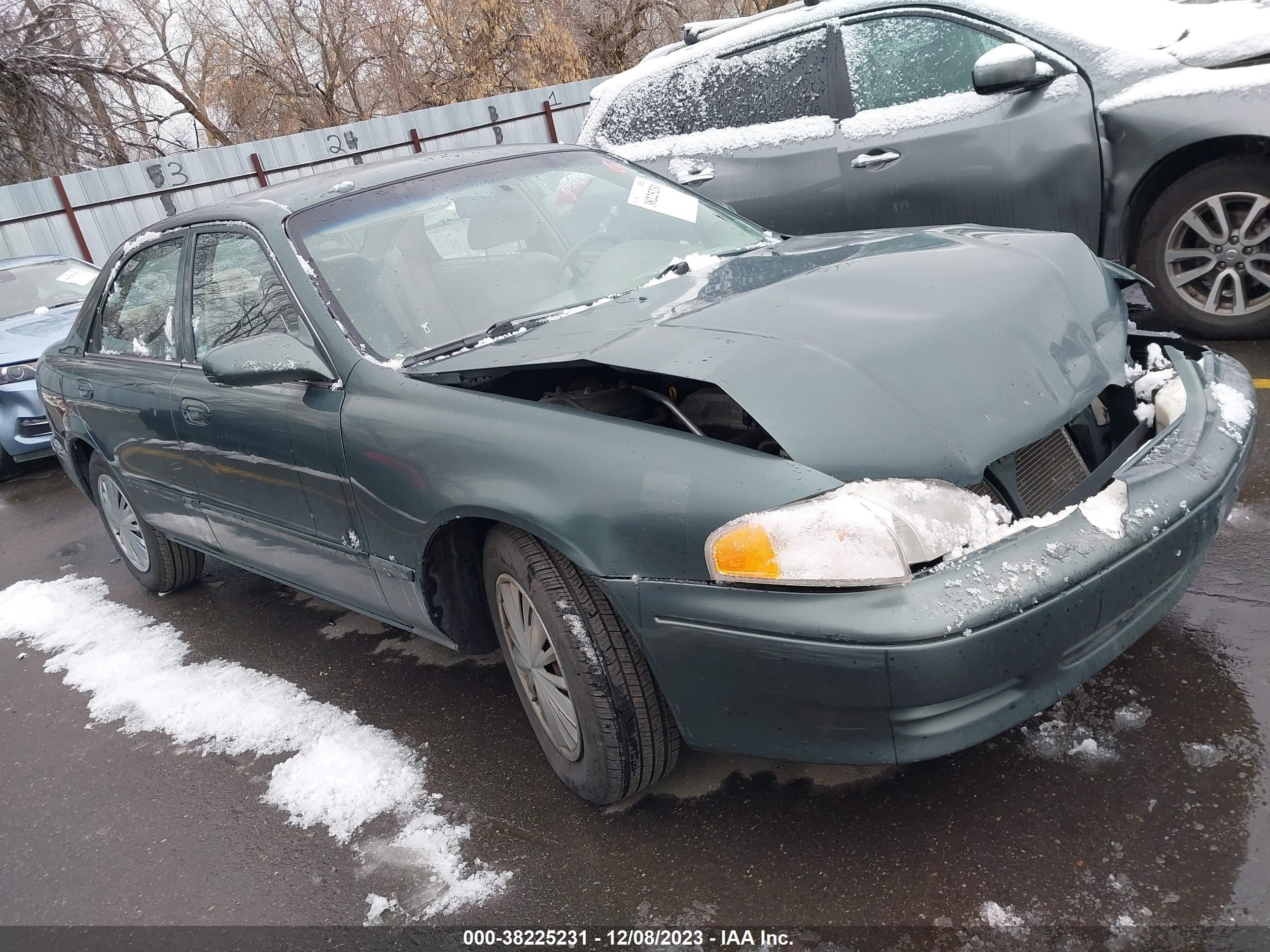 MAZDA 626 2000 1yvgf22c1y5168450