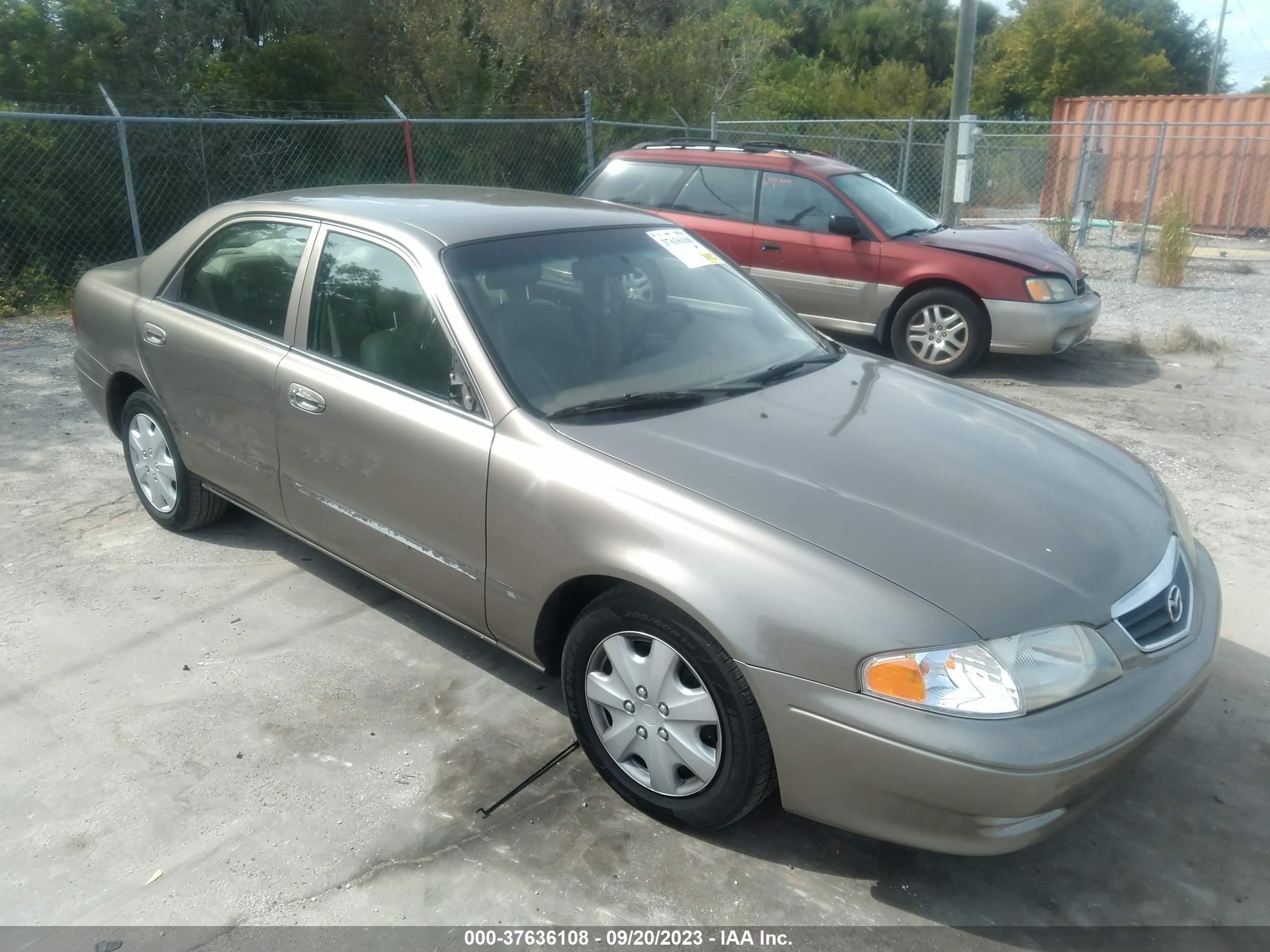 MAZDA 626 2001 1yvgf22c915211986