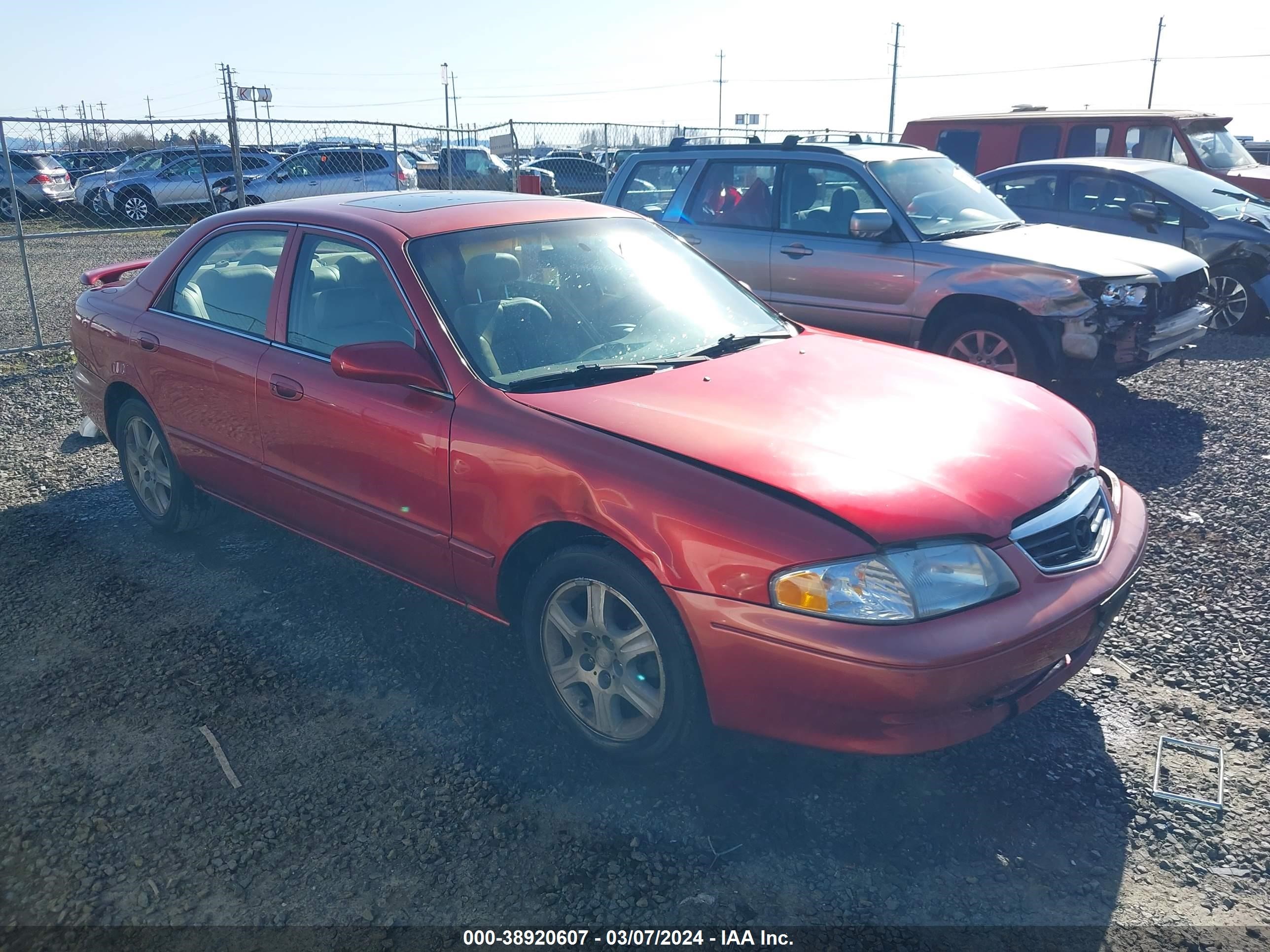 MAZDA 626 2000 1yvgf22d3y5109621