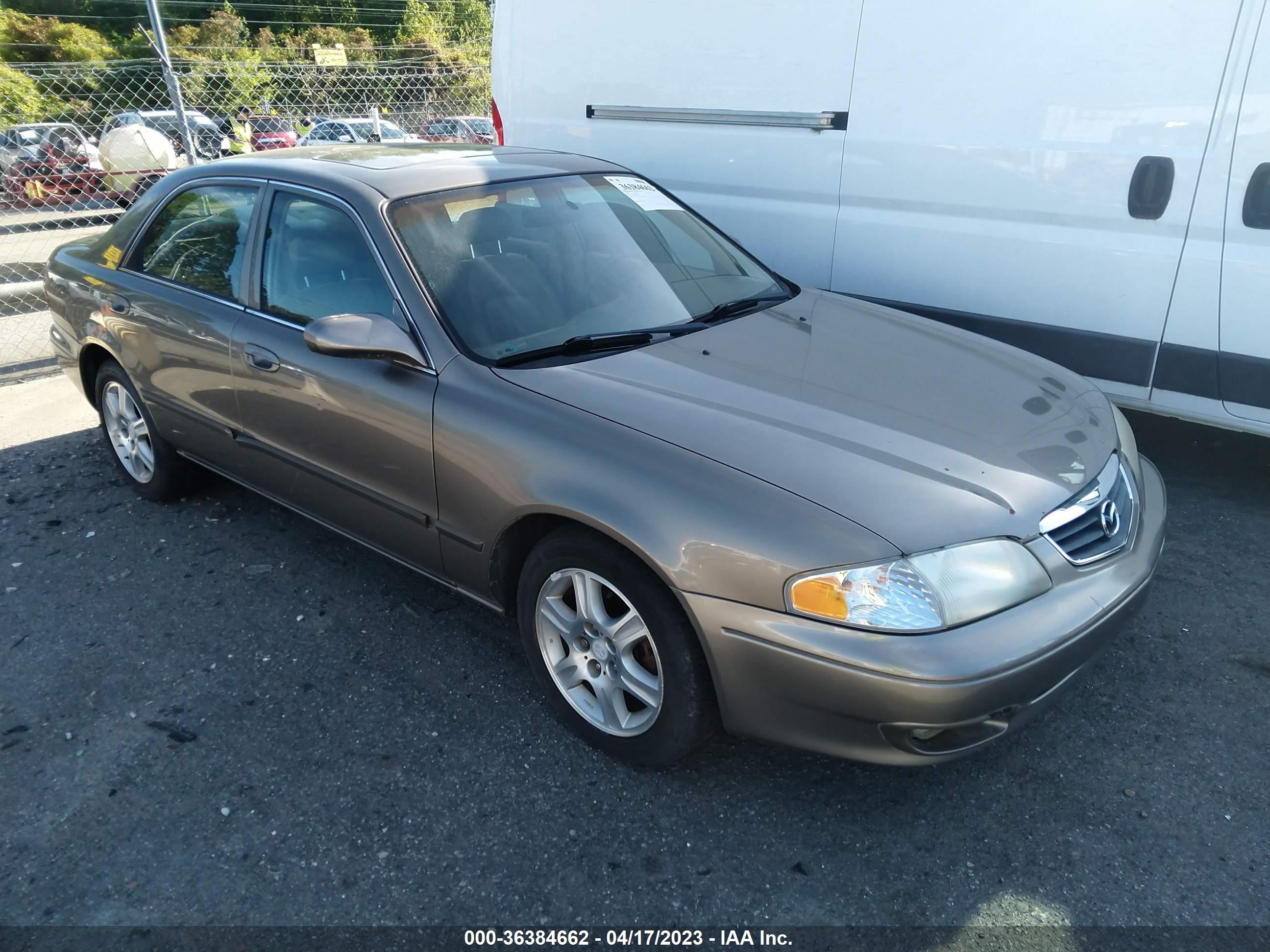 MAZDA 626 2002 1yvgf22d625307617