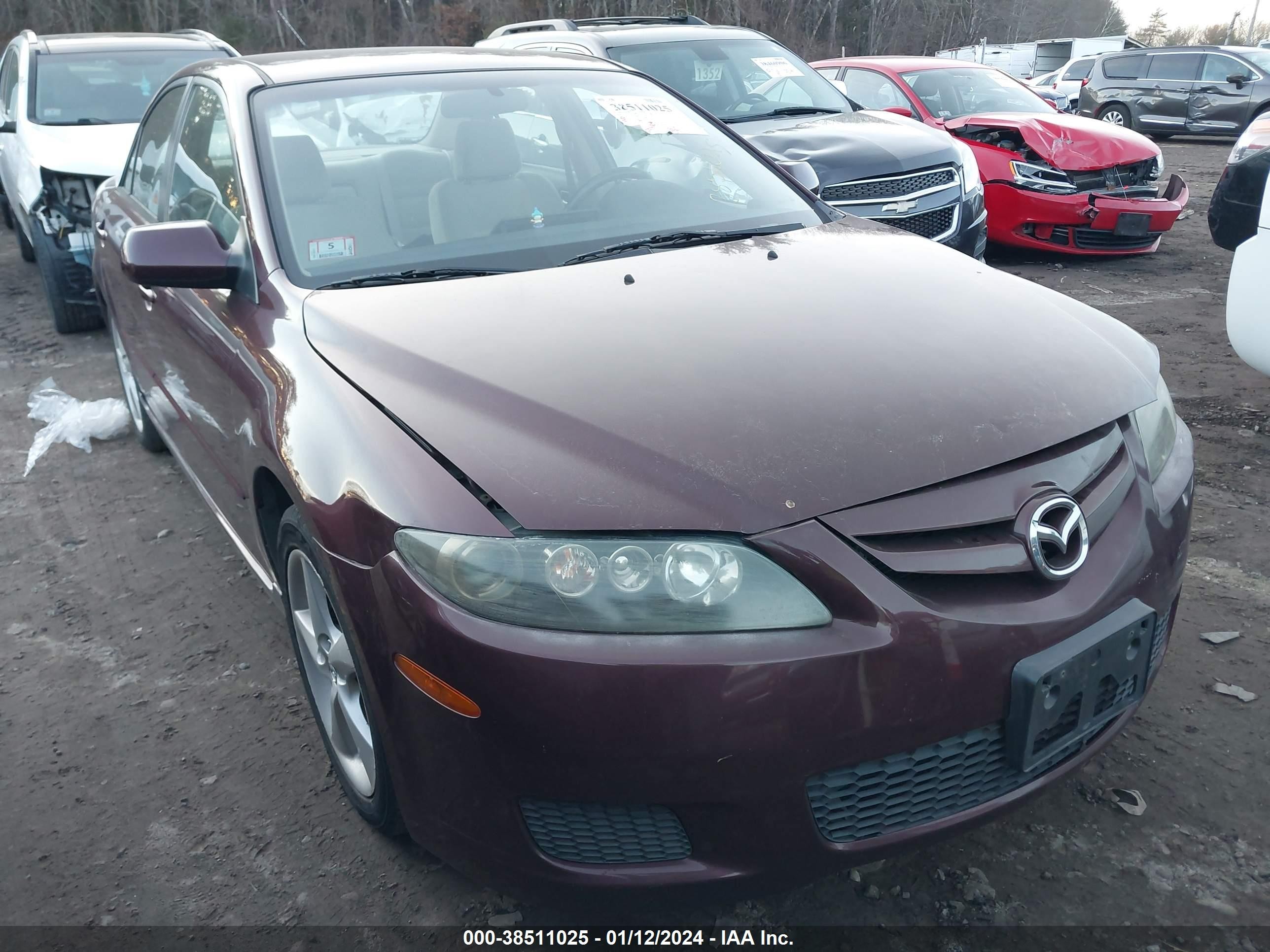 MAZDA 6 2008 1yvhp80c085m18056