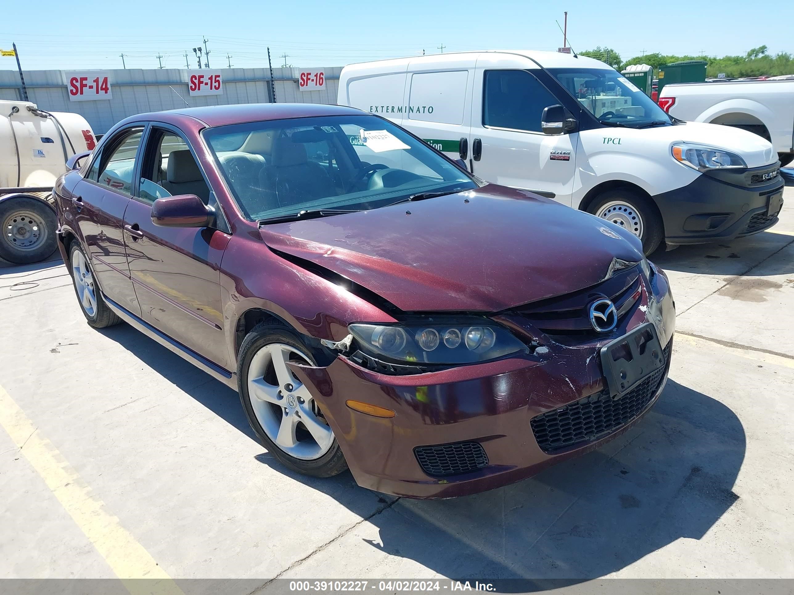 MAZDA 6 2008 1yvhp80c185m45007