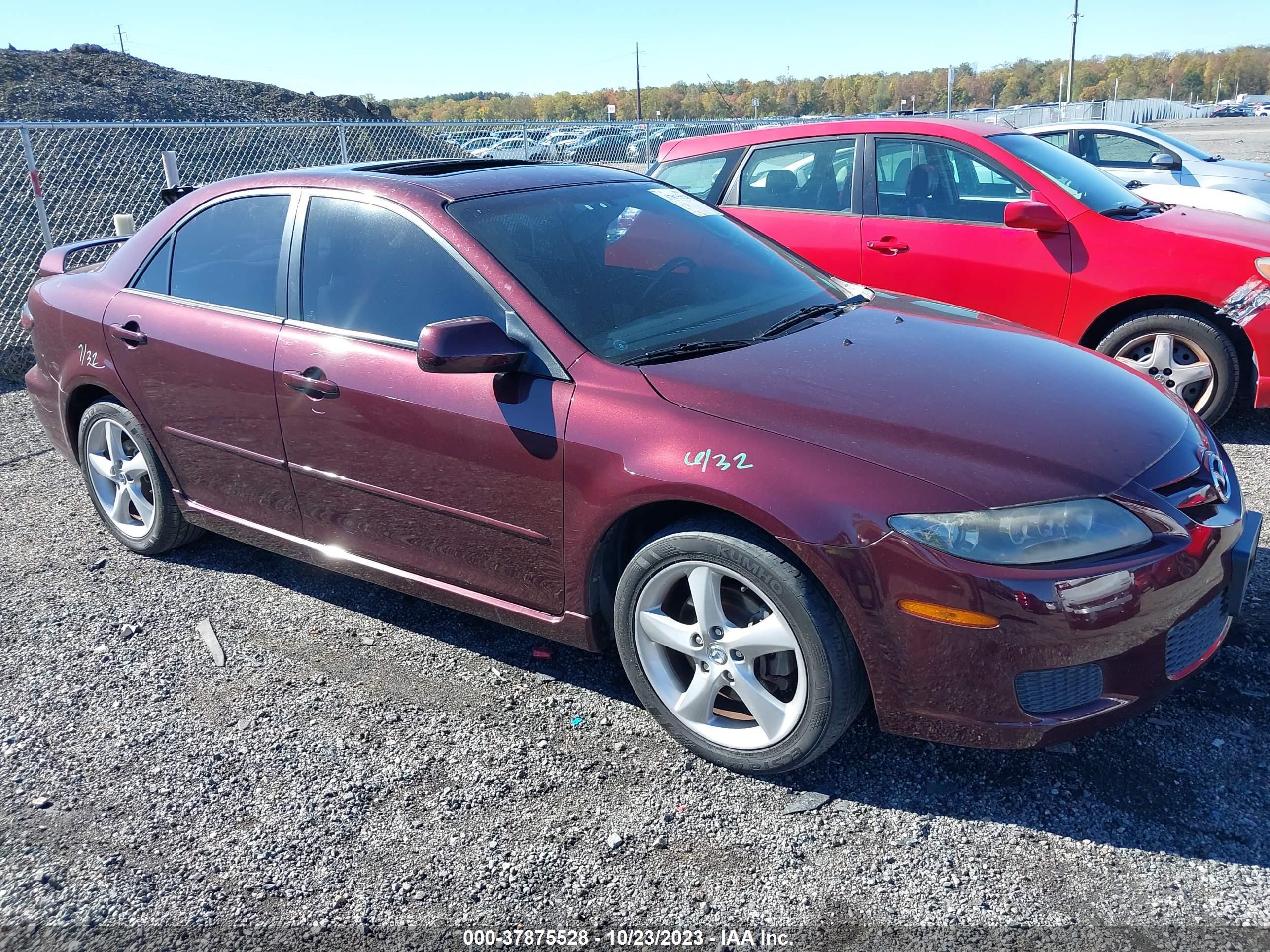 MAZDA 6 2008 1yvhp80c285m09133