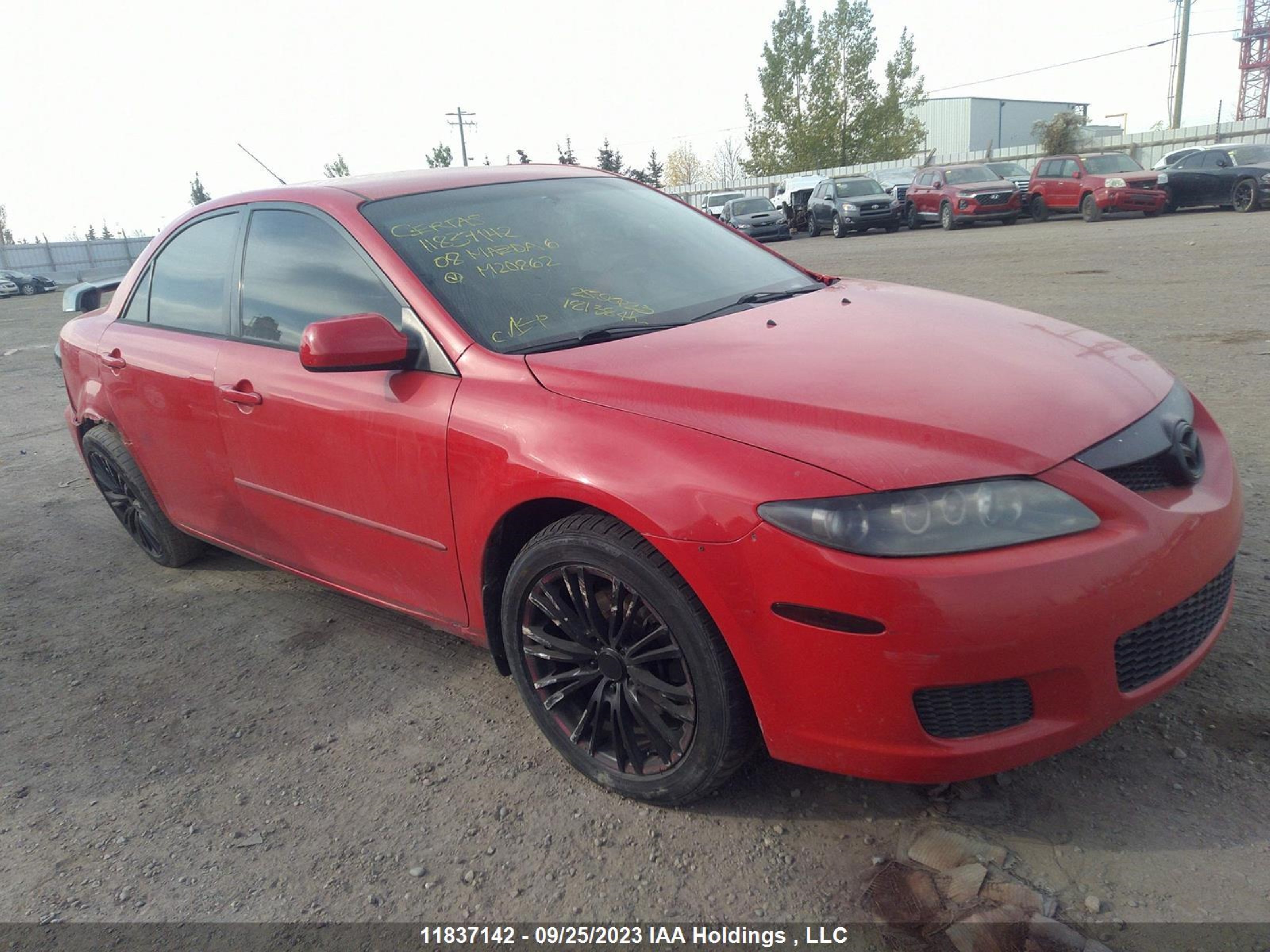 MAZDA 6 2008 1yvhp80c485m20862