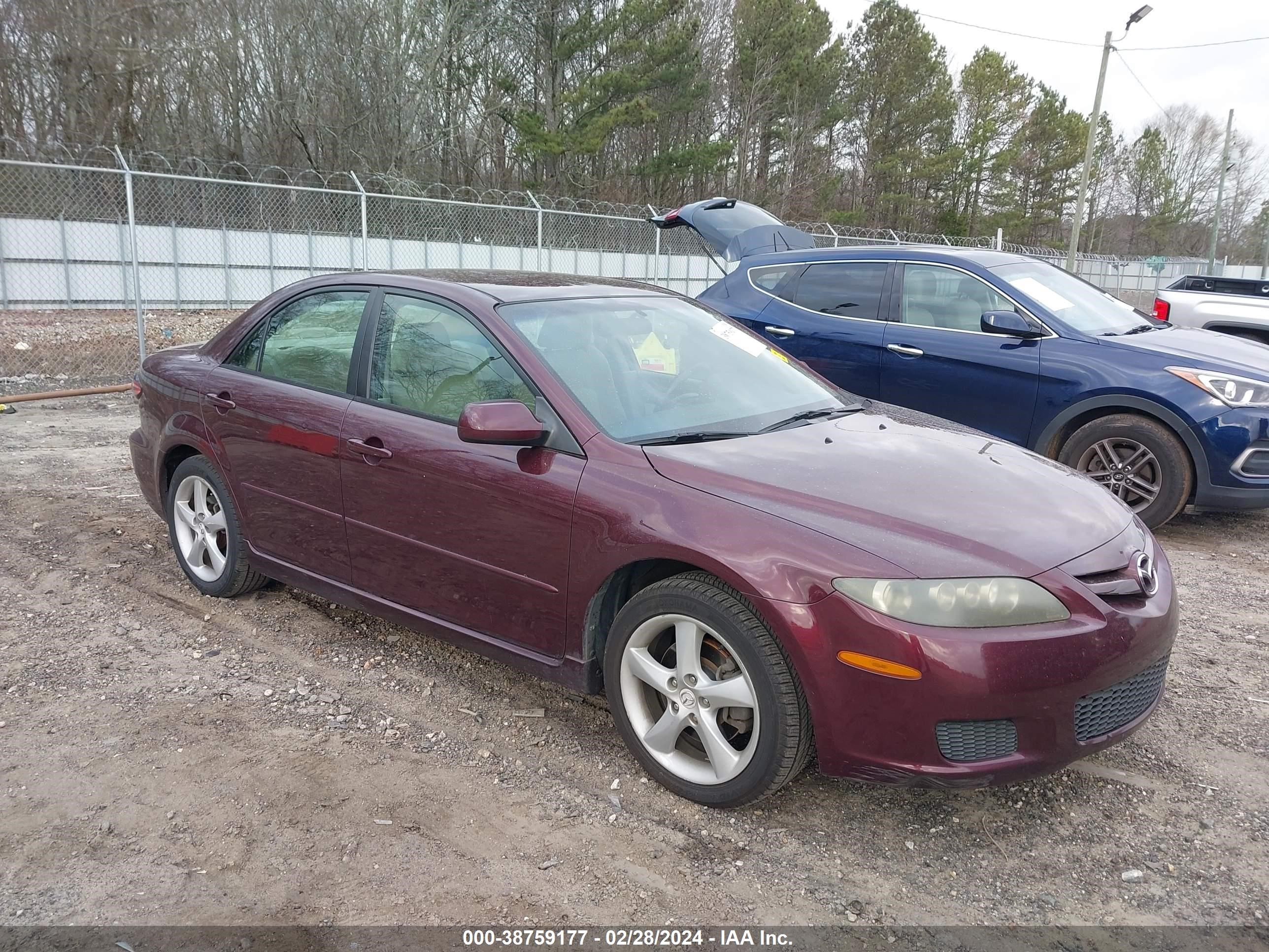 MAZDA 6 2007 1yvhp80c675m55630