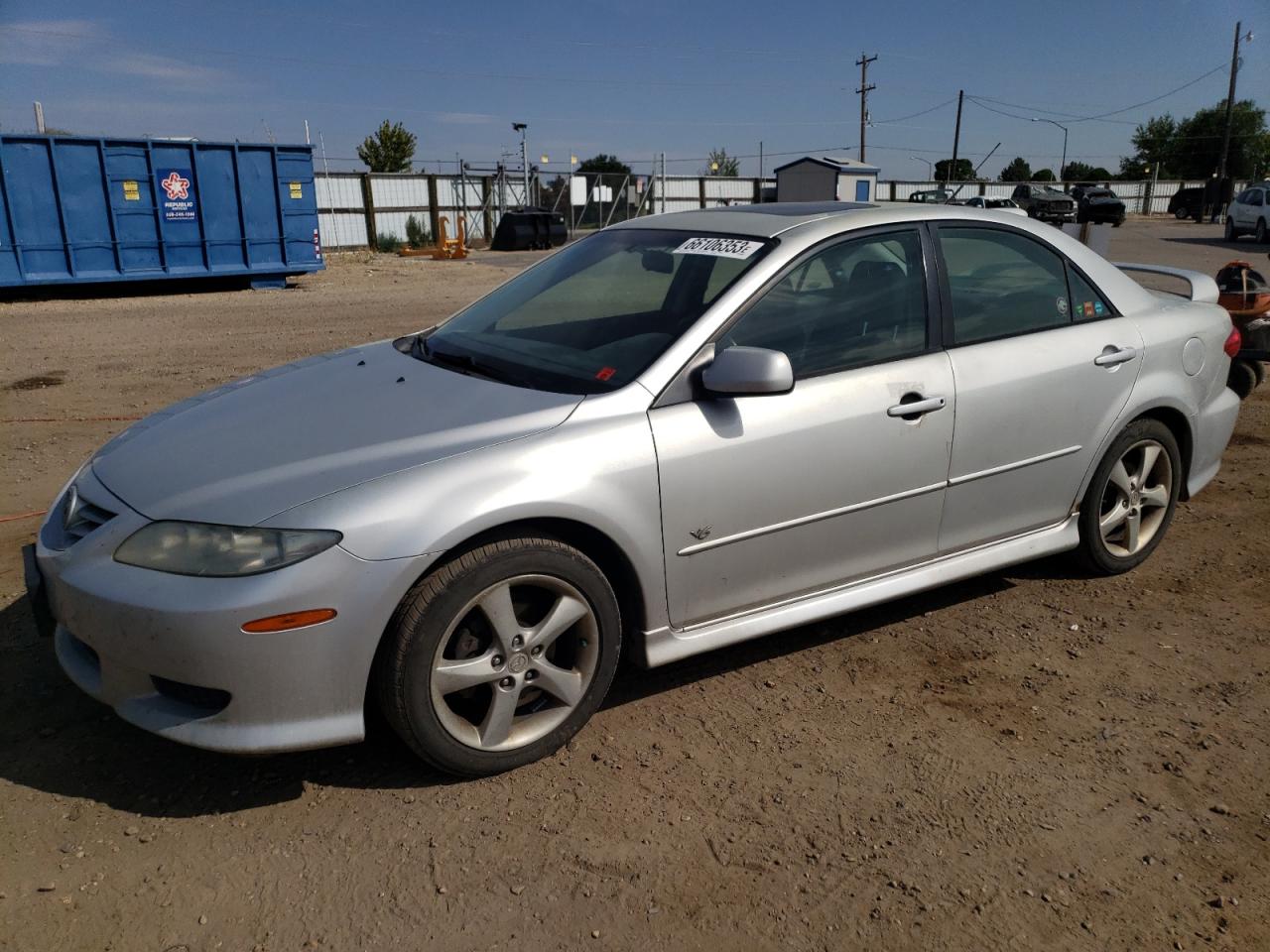 MAZDA 6 2005 1yvhp80d655m05333