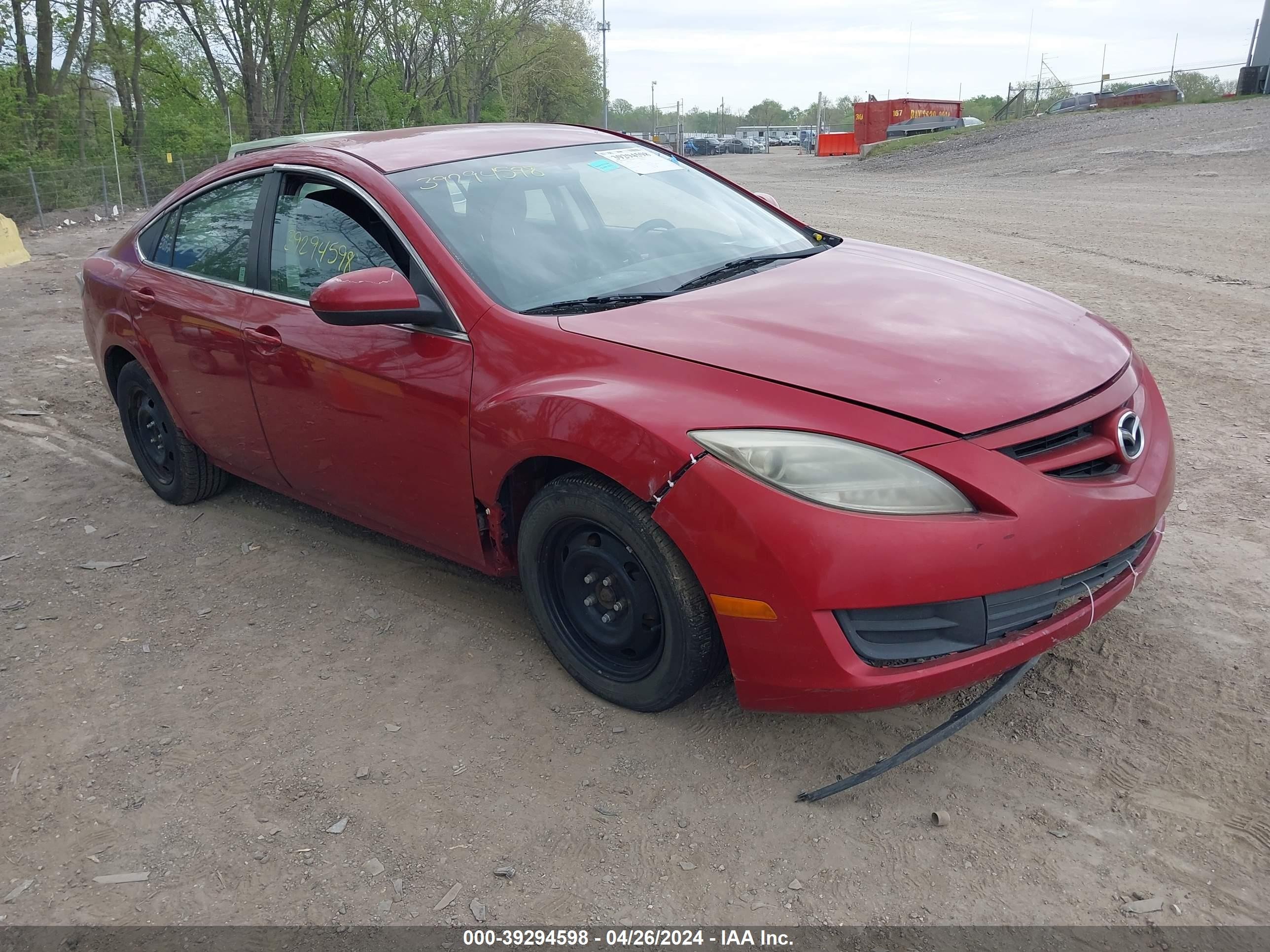 MAZDA 6 2009 1yvhp81a095m44218