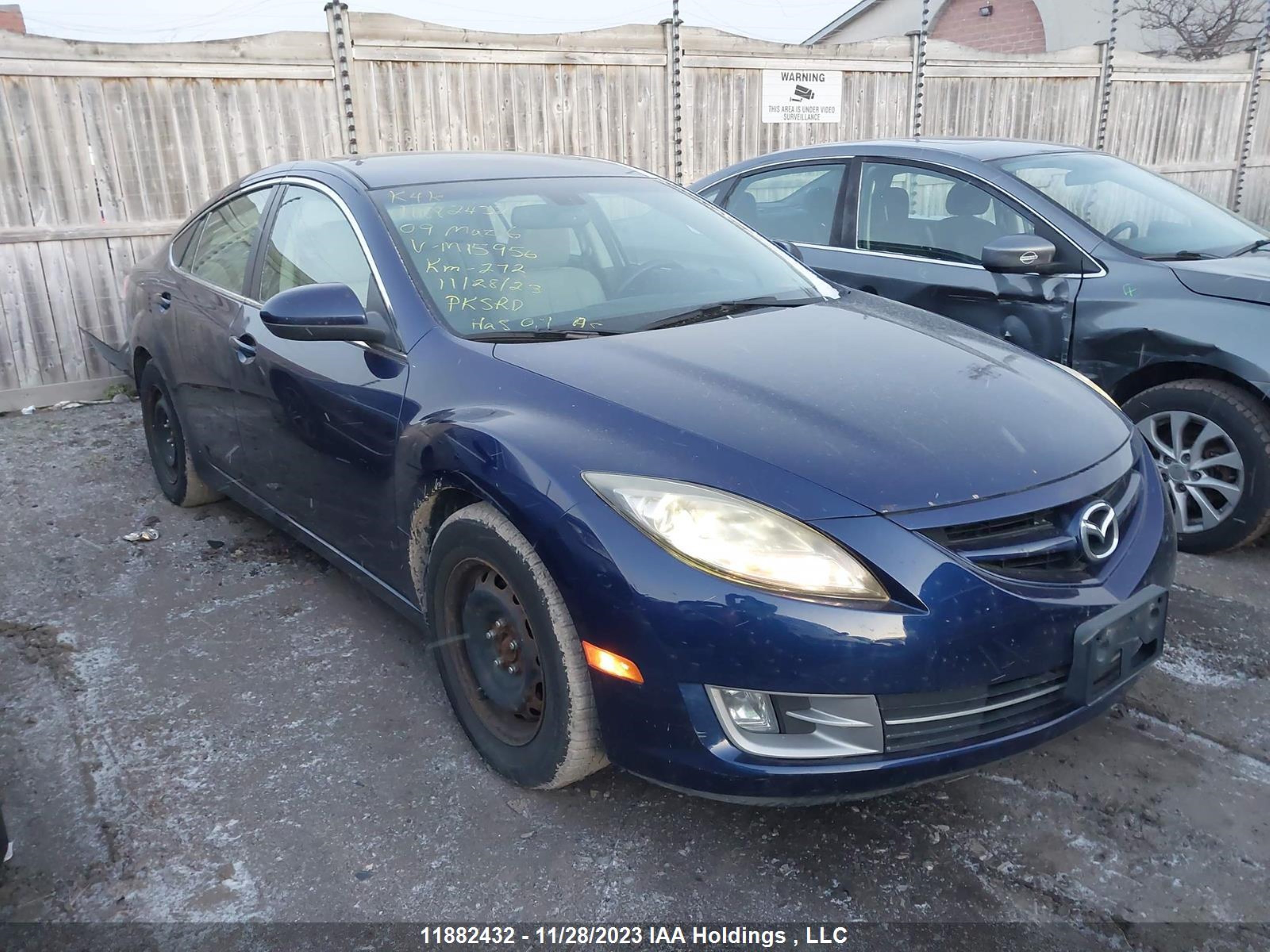 MAZDA 6 2009 1yvhp82a395m15956