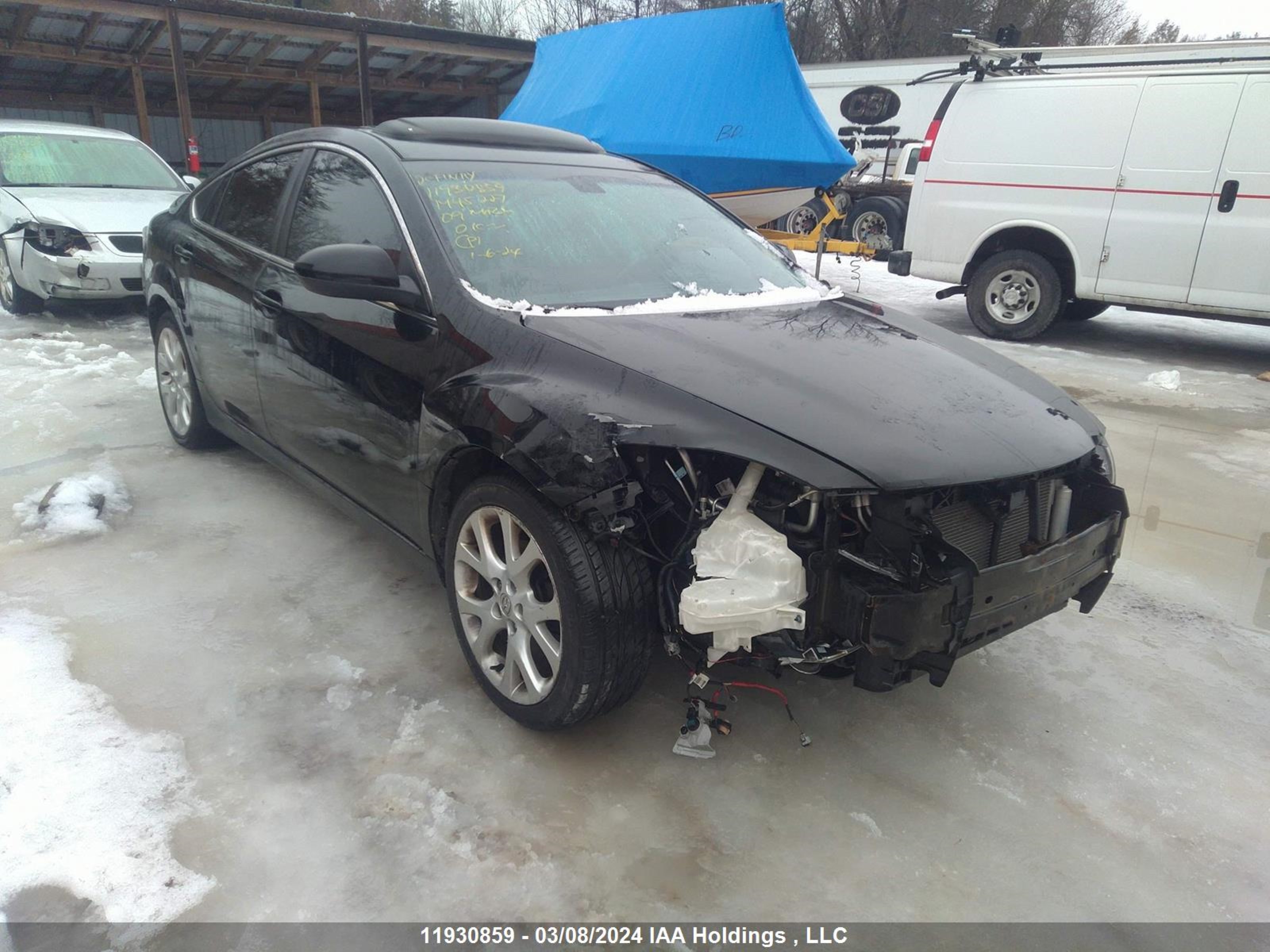 MAZDA 6 2009 1yvhp82h195m45227